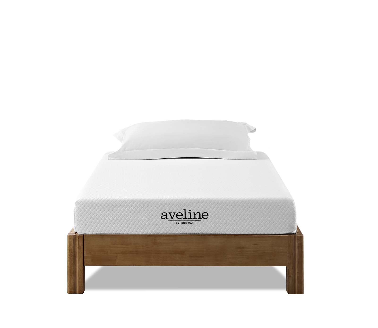 Aveline 6 Gel Infused Memory Twin Mattress CertiPUR-US Certified Foam White