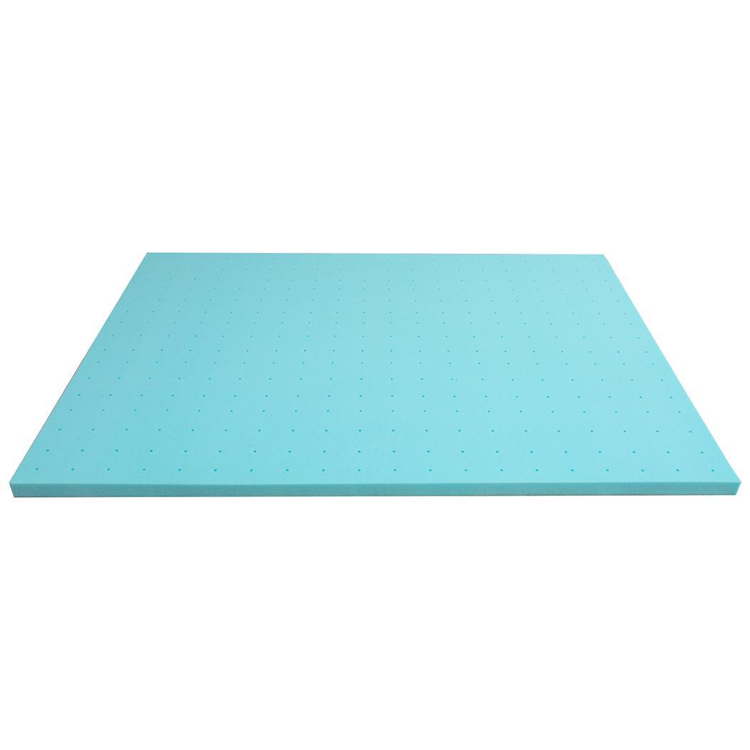 Memory Foam Mattress Topper-2” 3” Gel Infused Ventilated Design Mattress Pad