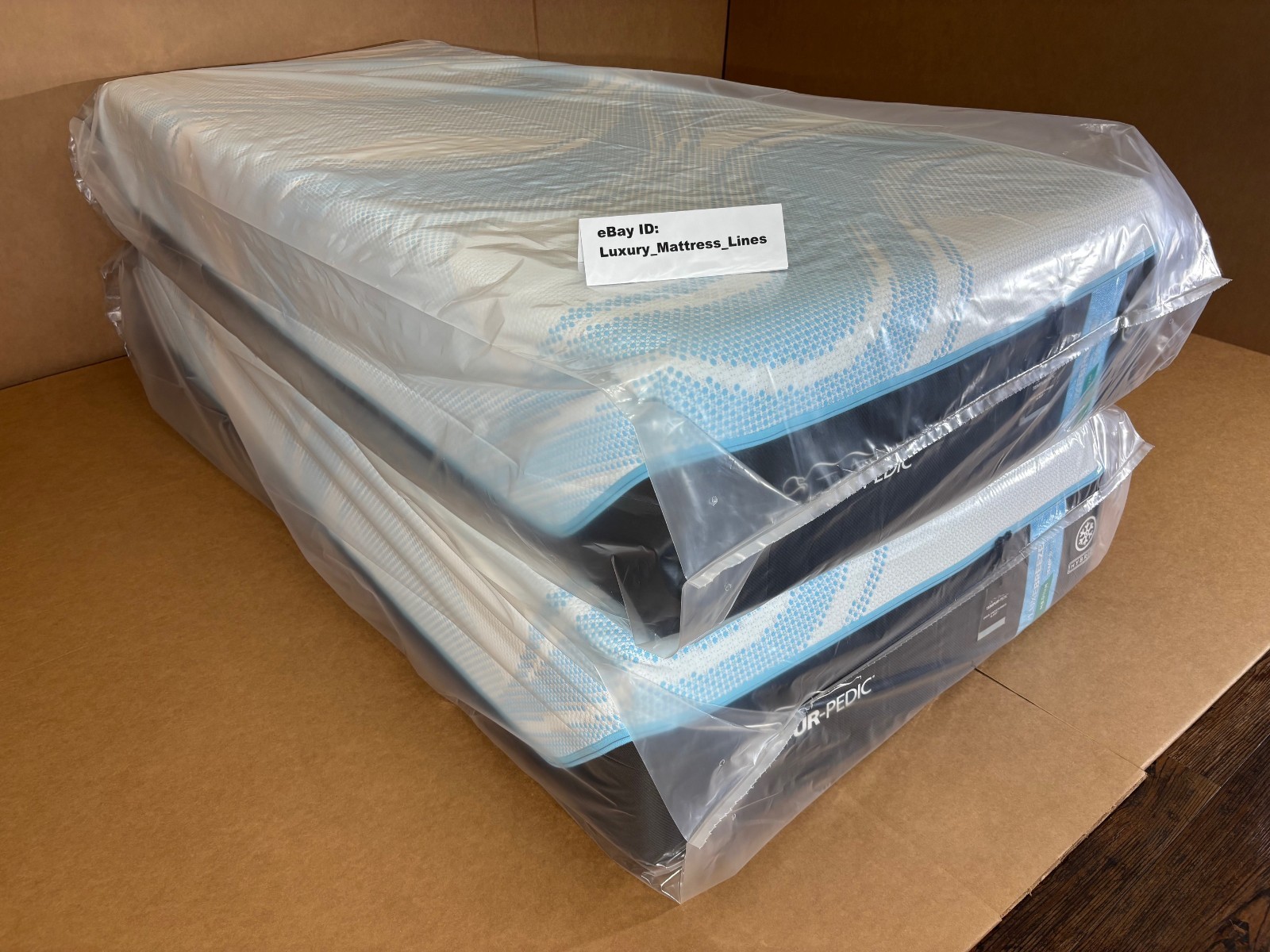 Tempurpedic Luxe Breeze Medium Hybrid 2.0 Split King Mattress MSRP $10,398 NEW!