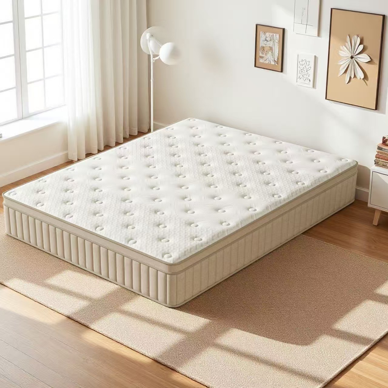 10/12/14In Memory Foam & Spring Hybrid Mattress Twin/ Full/Queen/King Bed In Box