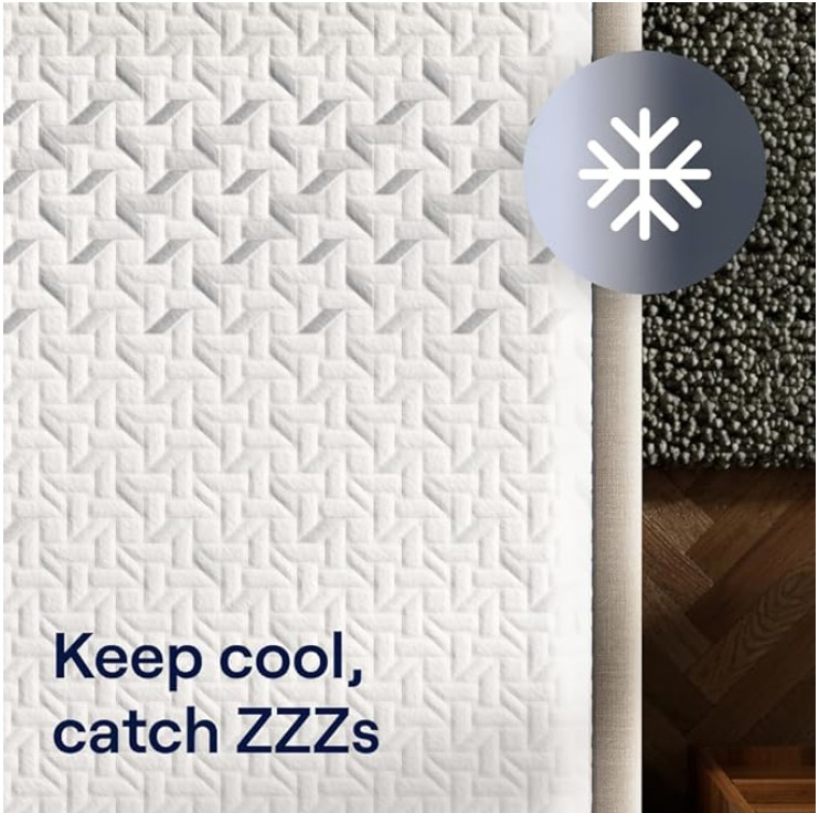 Nectar Premier 13 Queen Mattress Medium Firm Contouring Memory Foam Cooling…..