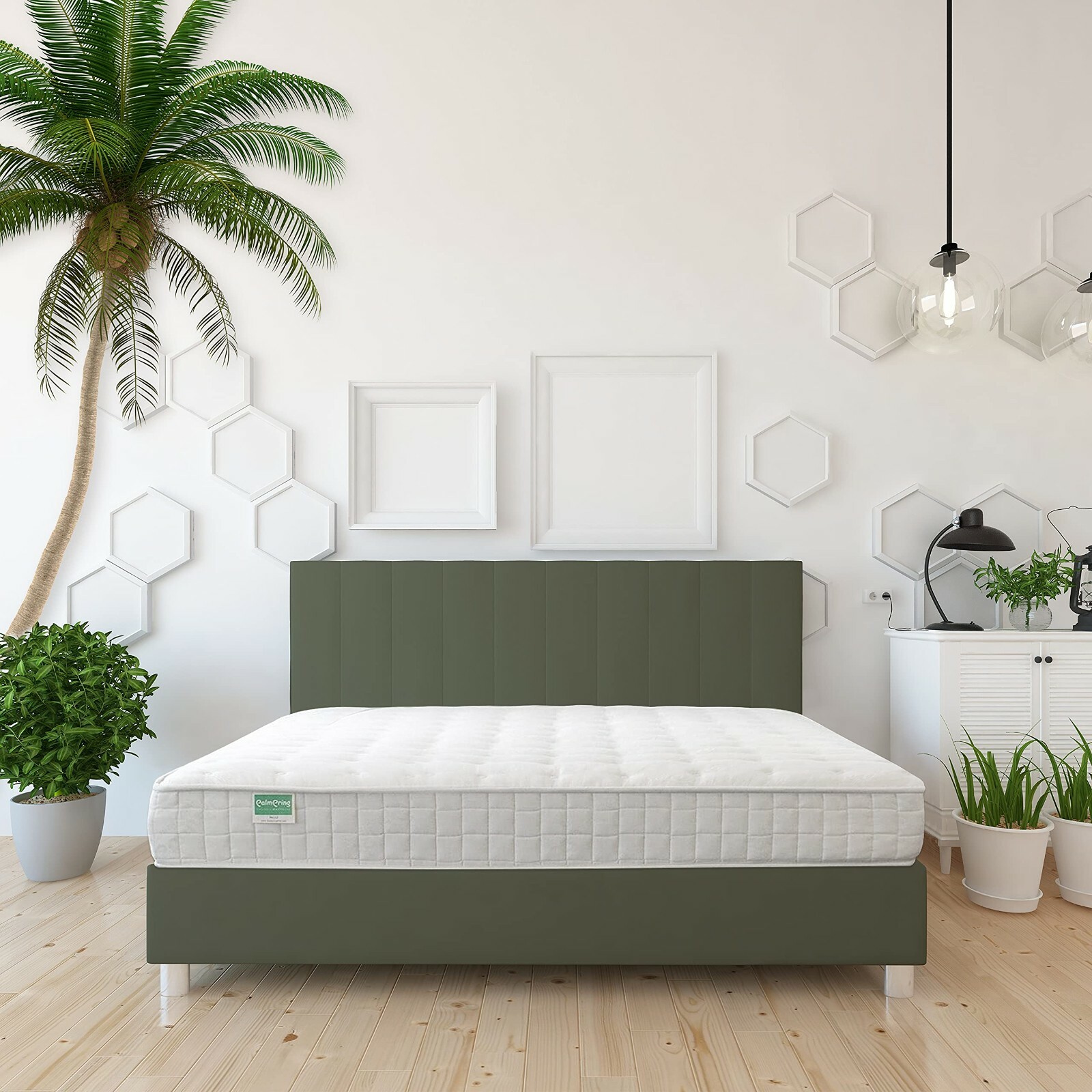 100% Organic Natural Latex Coconut Coir Medium Firm 10″ COLVA Bed Mattress
