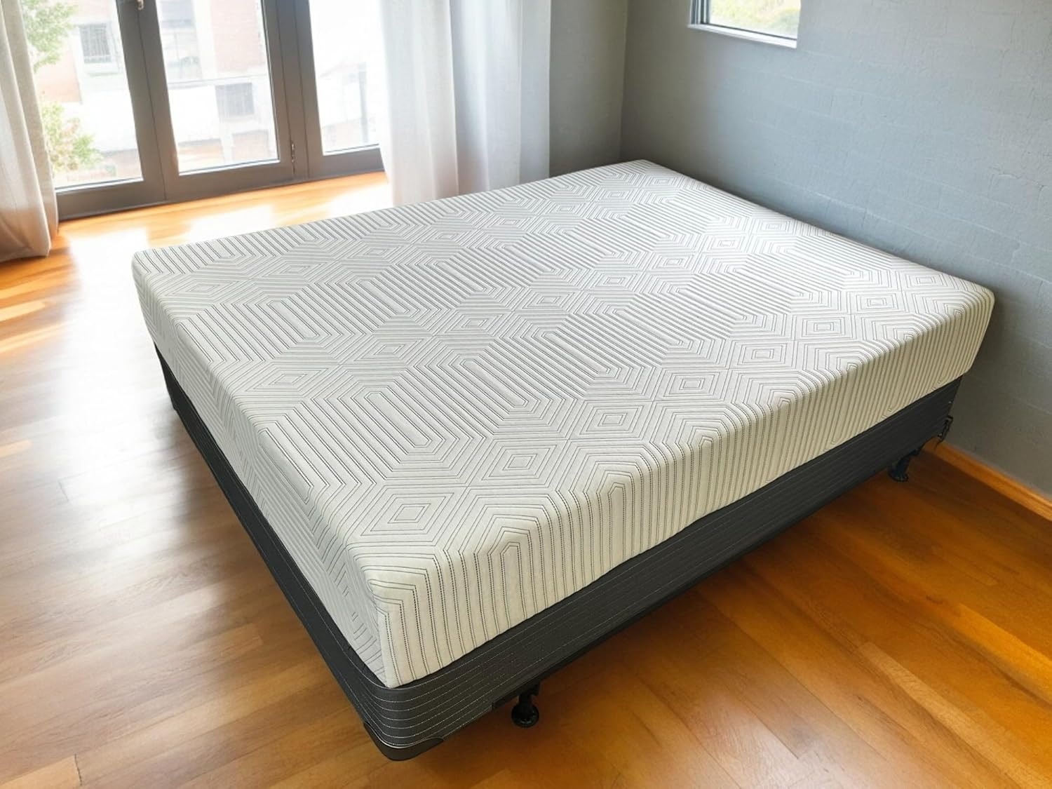 8″ Green Tea Memory Foam Mattress, Medium Firm, Zoned Pressure Relief (38X75 – T