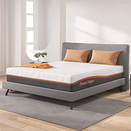 SWEETNIGHT 12” HYBRID MATTRESS WITH GEL MEMORY FOAM & POCKET INNERSPRING