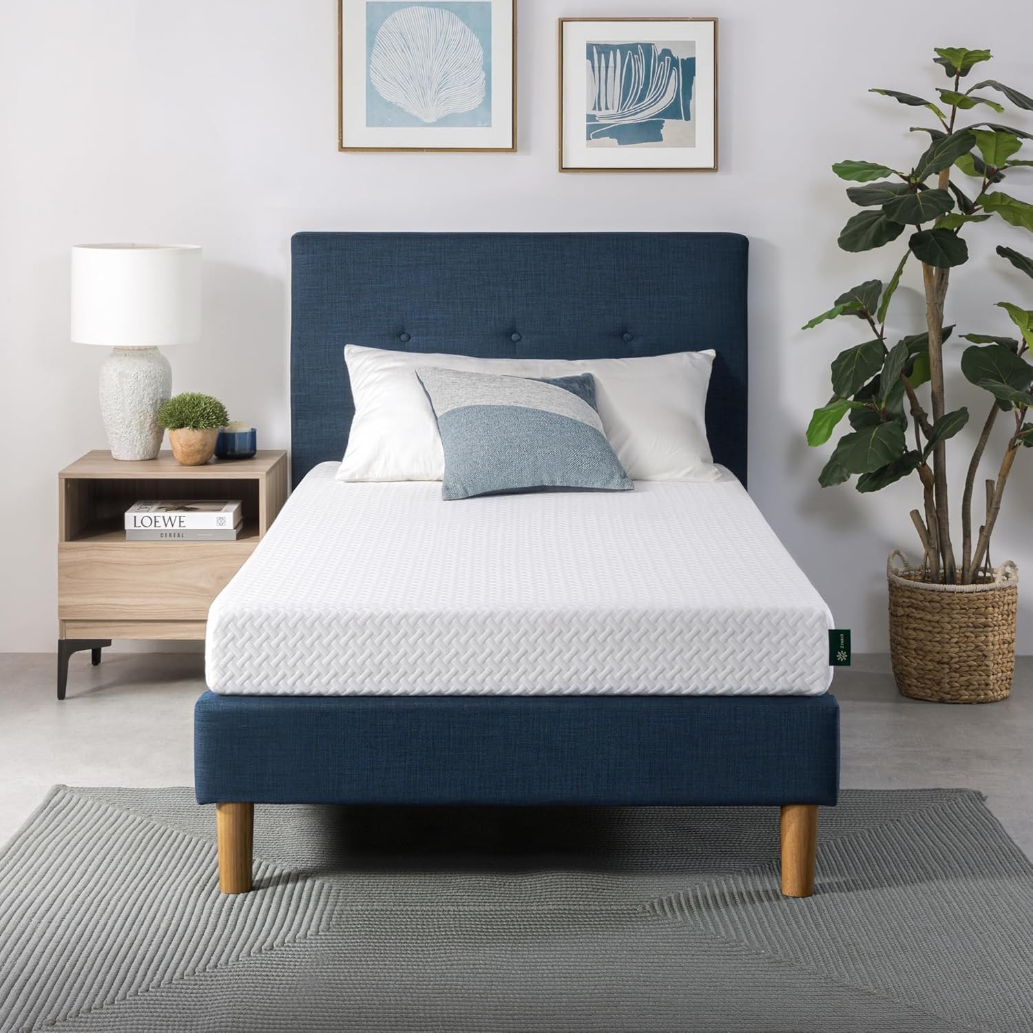 New Version Twin Memory Foam Mattress, Breathable Layers