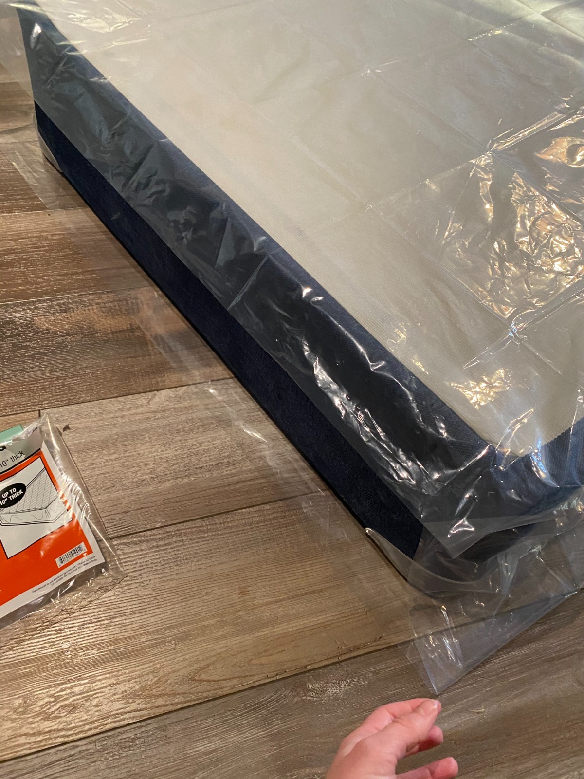Clear Twin Mattress Storage Bag – Durable 87” x 39” x 10” Protection For Moving