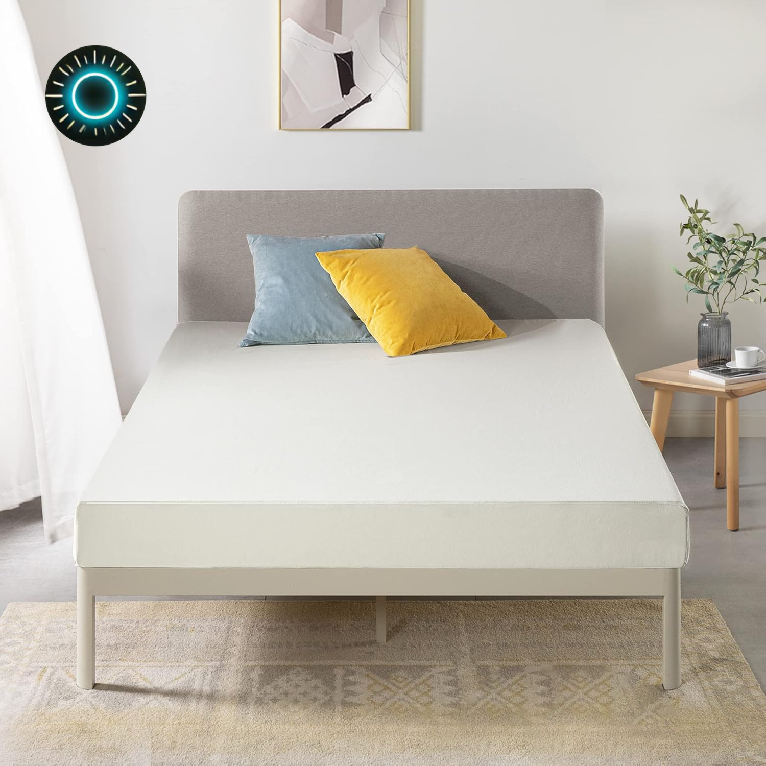 Best Price Mattress 6 Inch Queen Short For RV Camper 6 Inch White FREE SHIPPING