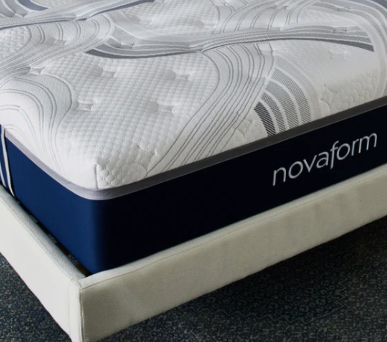 Novaform 14” ComfortGrande Advanced Gel Memory Foam Mattress,Queen