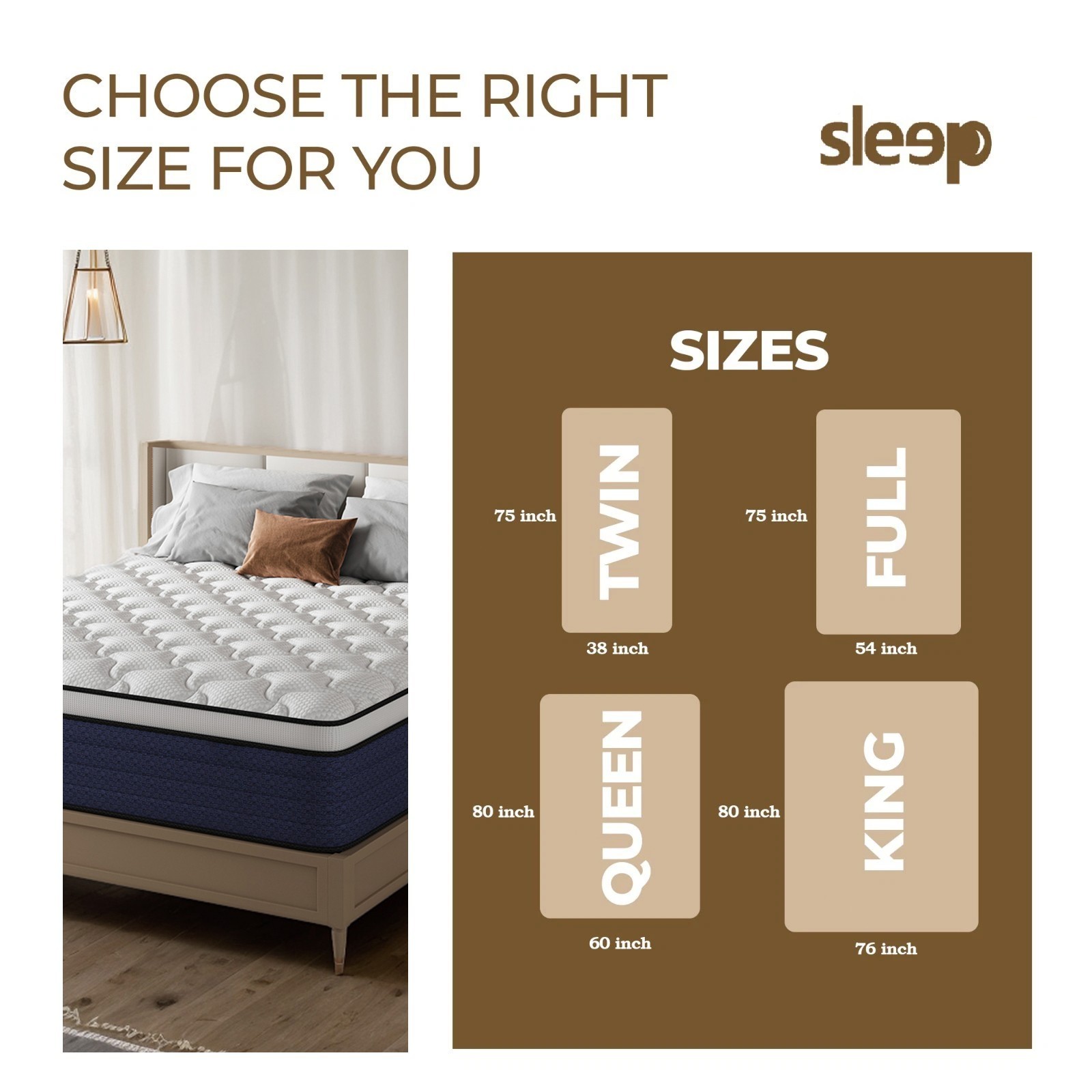 8″10″12″14 Twin Full Queen King Size Mattress in a Box Hybrid Spring Memory Foam