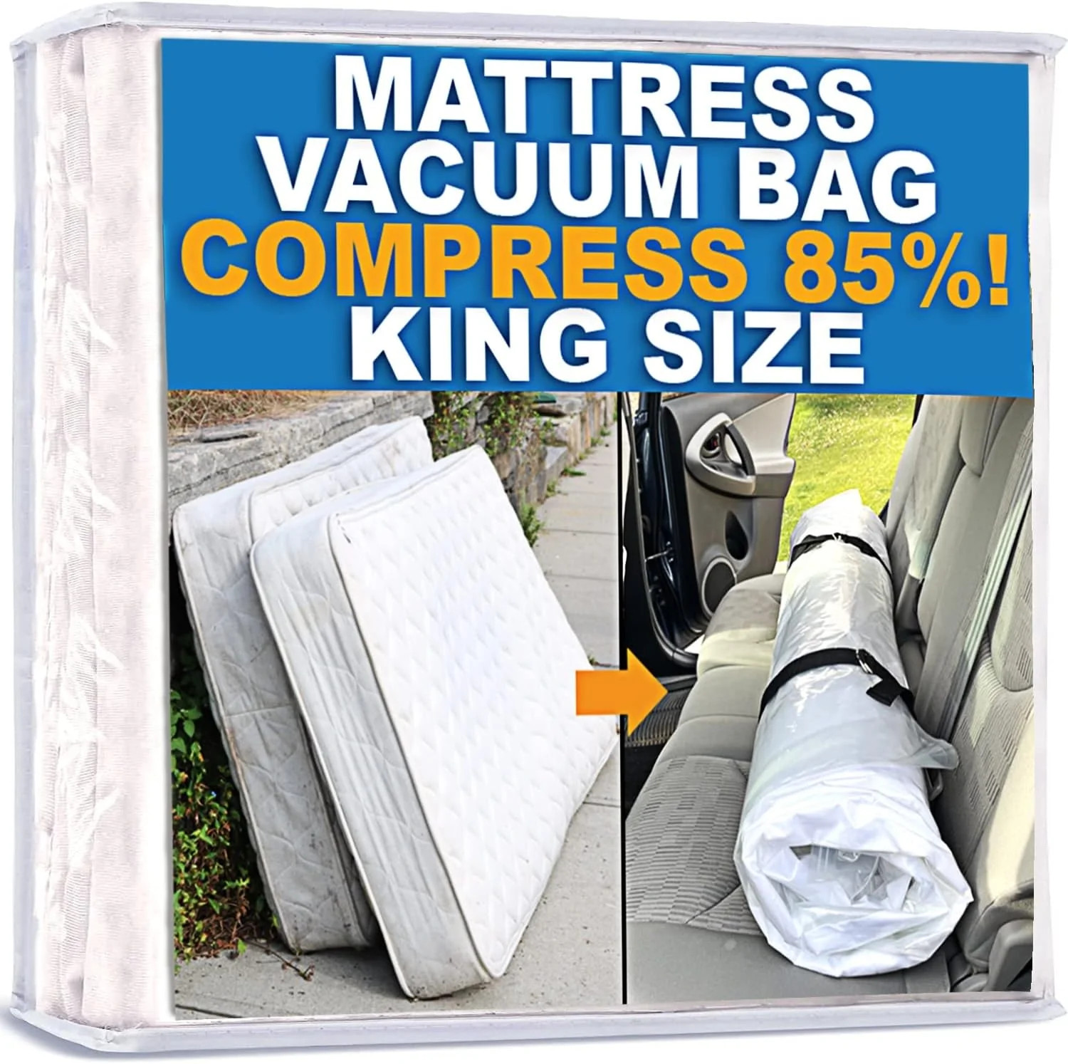 Homie Mattress Vacuum Bag – Compression & Storage Solution