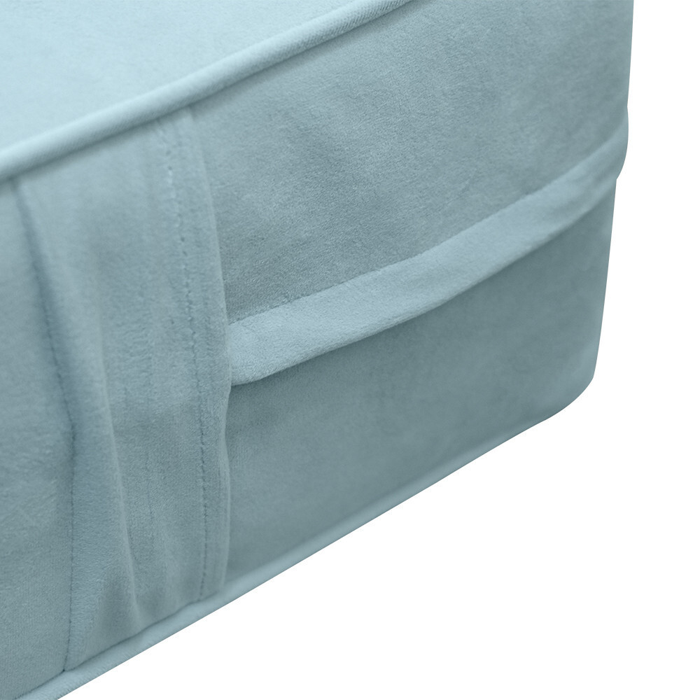 Same Pipe 8″ Twin-XL 80x39x8 Velvet Indoor Daybed Mattress |COVER ONLY|-AD355
