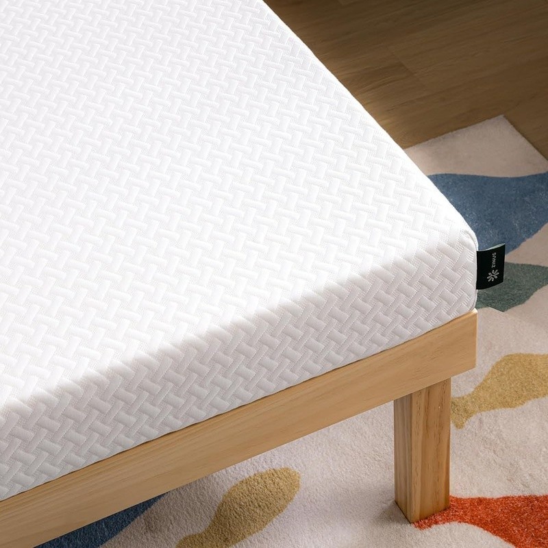 Cooling Airflow Memory Foam Mattress Twin Medium Firm W/ Breathable Cover New