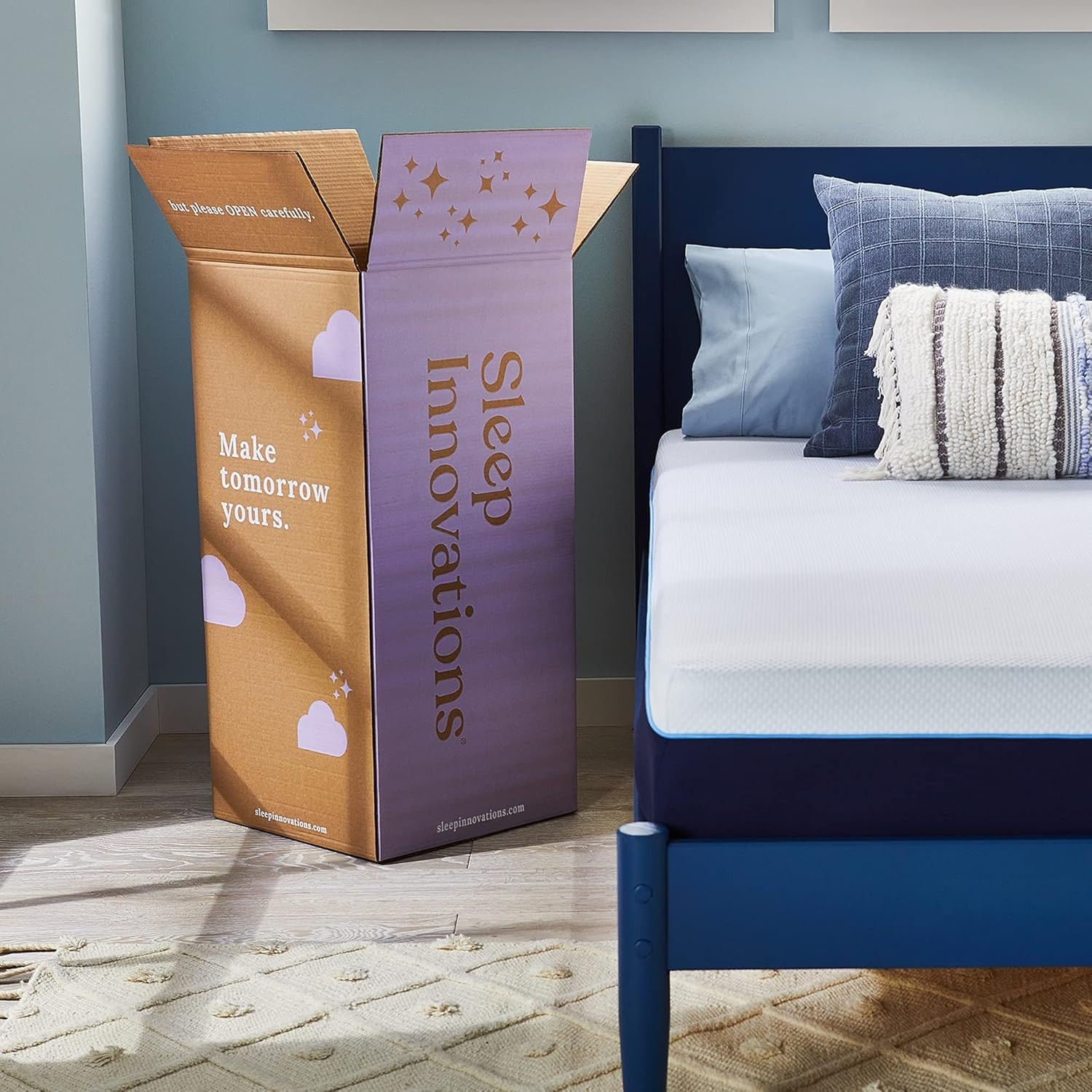 12″ Cooling Gel Memory Foam Mattress, Full Size, Medium Firm