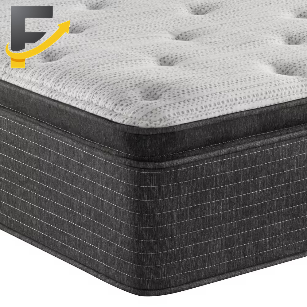 Beautyrest Silver BRS900 15in. Medium Hybrid Pillow Top Full Mattress