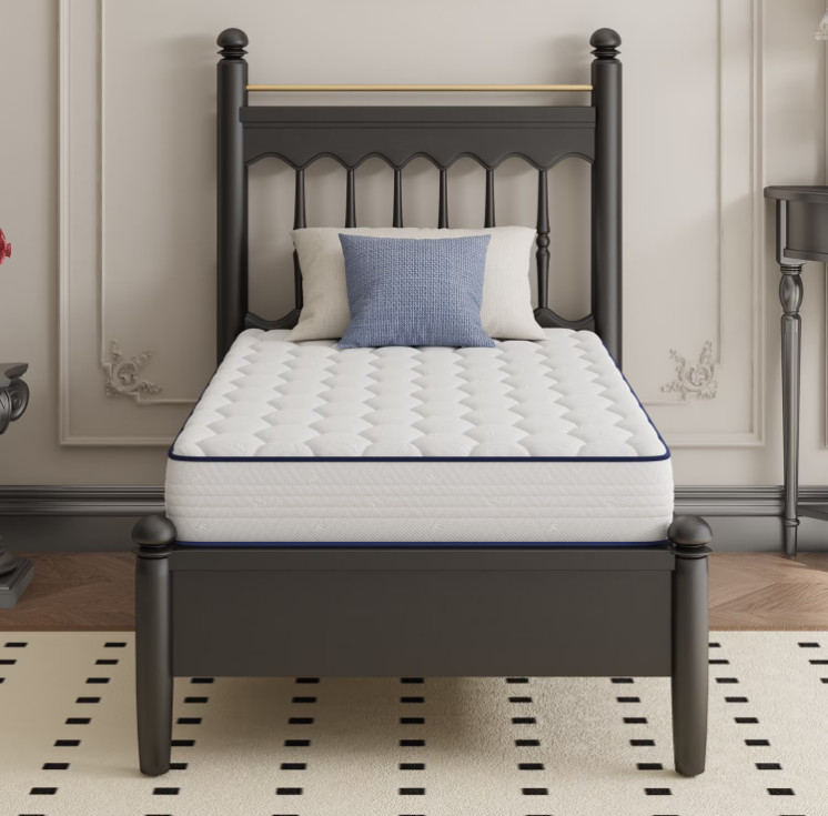Avenco Pearl 6″ Twin Size Medium Adult Supportive Innerspring Mattress