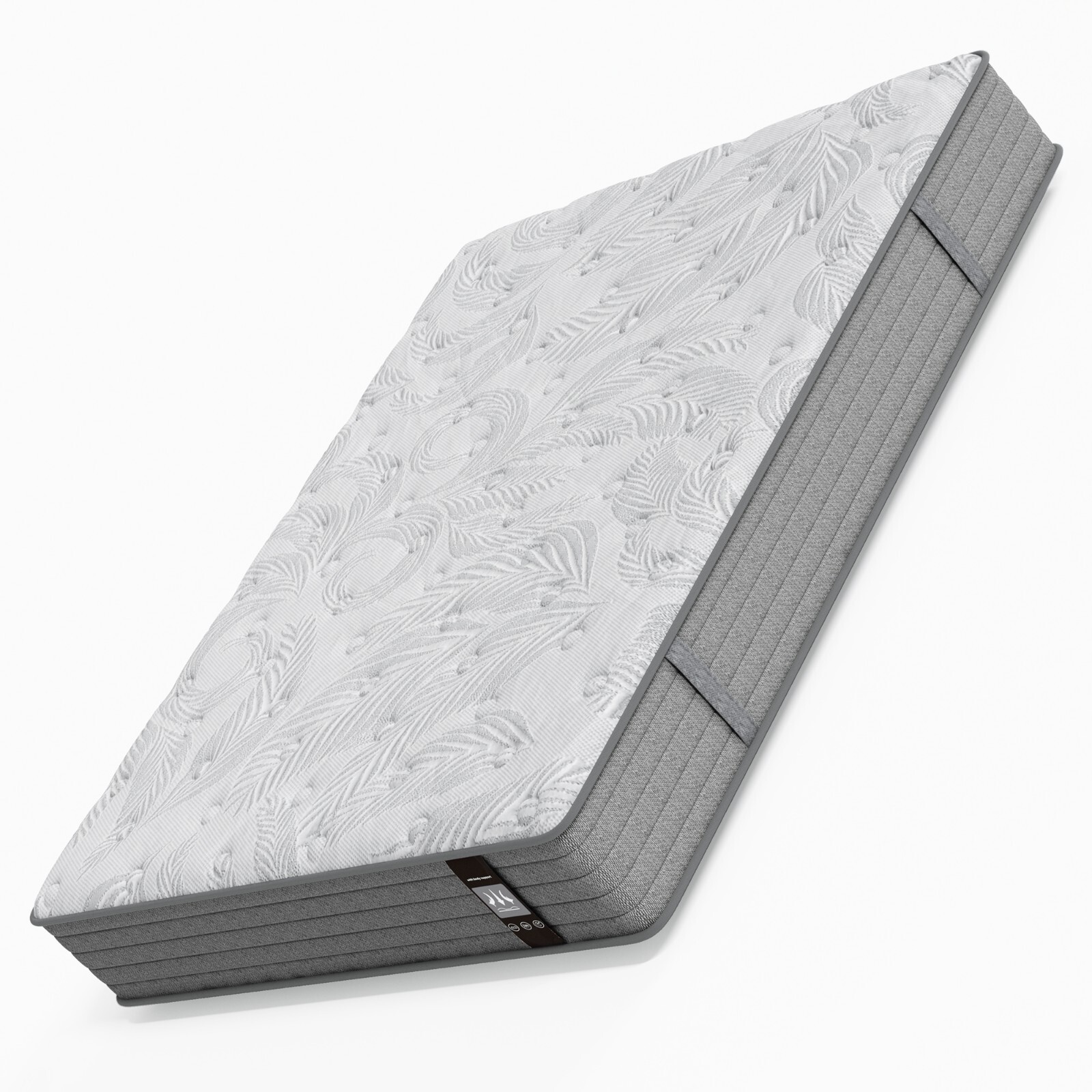 KOW Motion Isolation Mattress Queen Size 12+inch, Medium Plush Mattress in a Box