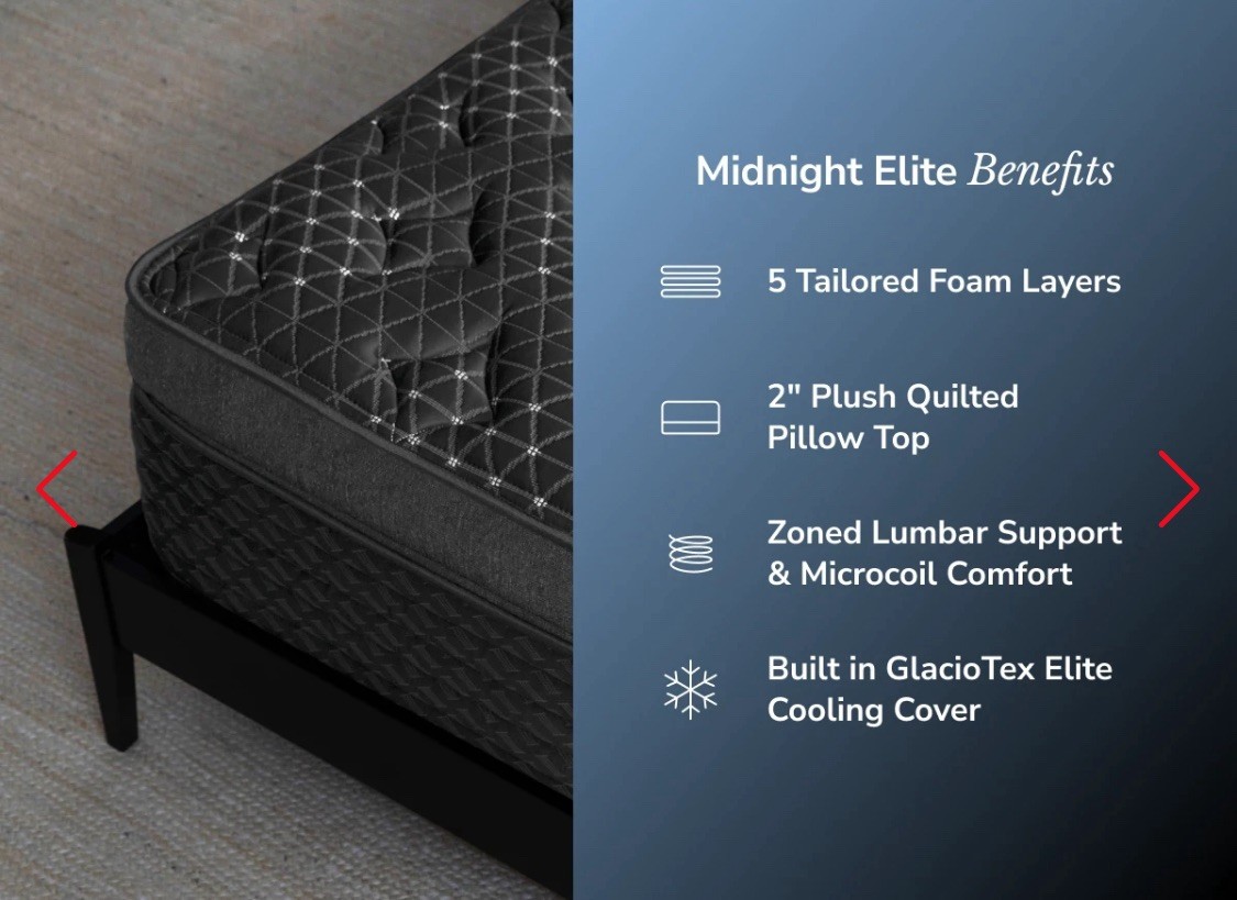 Helix Midnight Elite Queen Mattress | BRAND NEW SEALED | MSRP $3200+