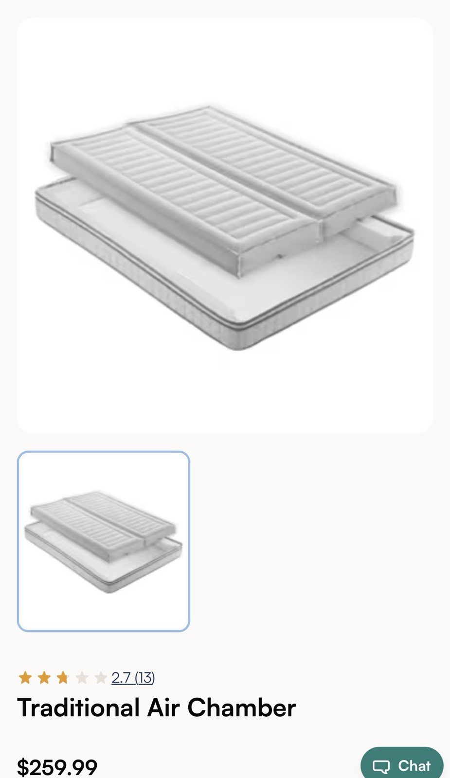 Sleep Number Traditional Air Chamber King/FlexTop King Adjustable