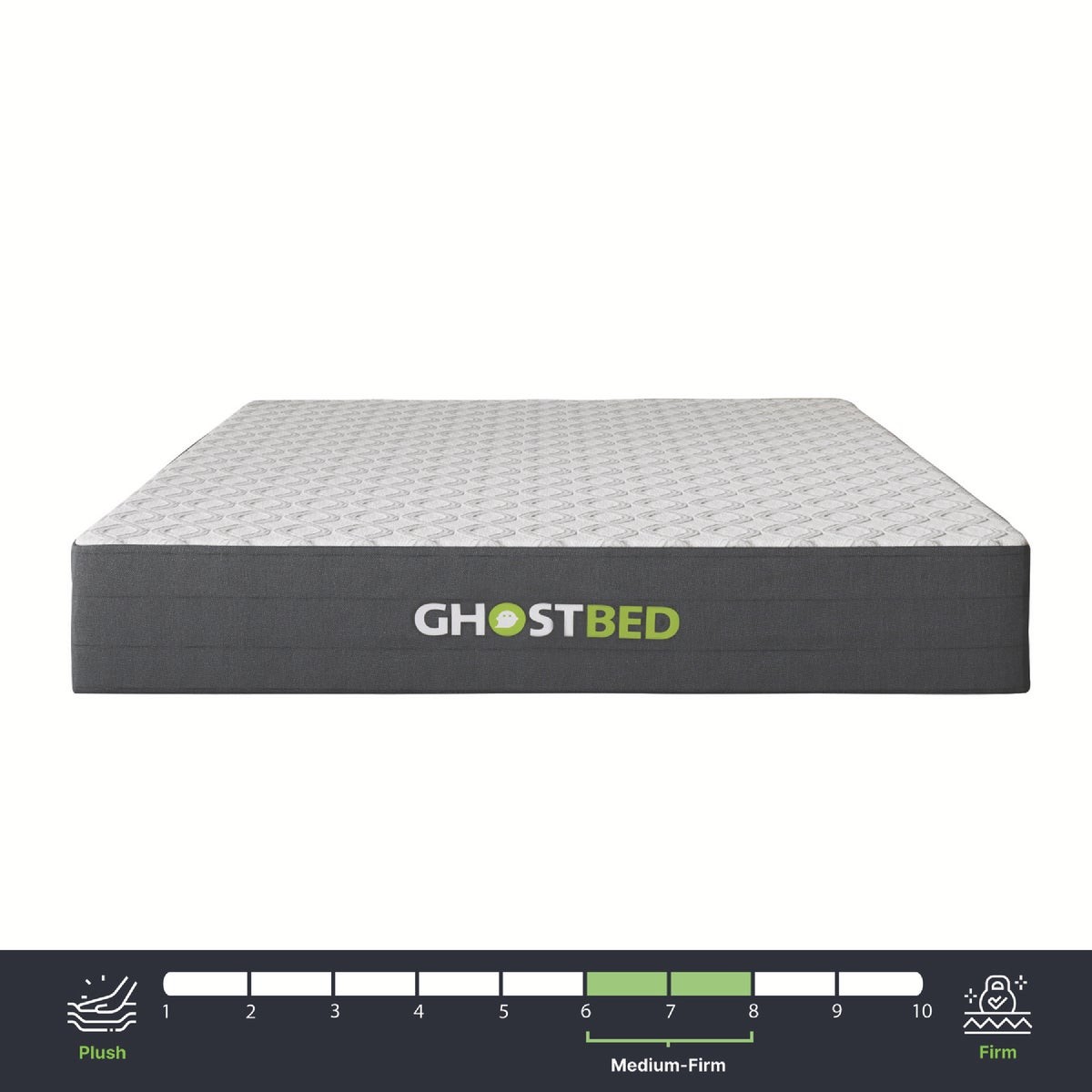 GhostBed Essential Twin XL Gel Memory Foam Mattress 11ESFM39 GhostBed 11ESFM39
