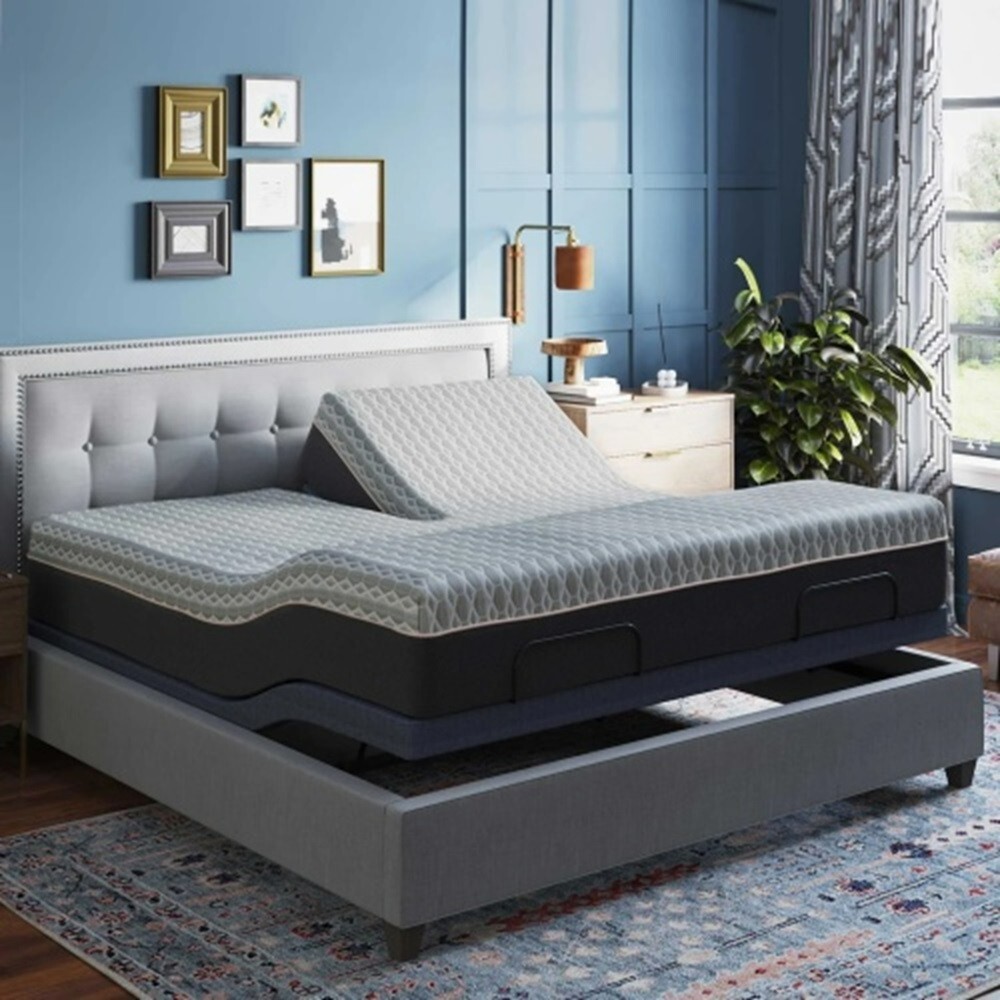 Split Top Queen or King Copper Infused Hybrid Mattress