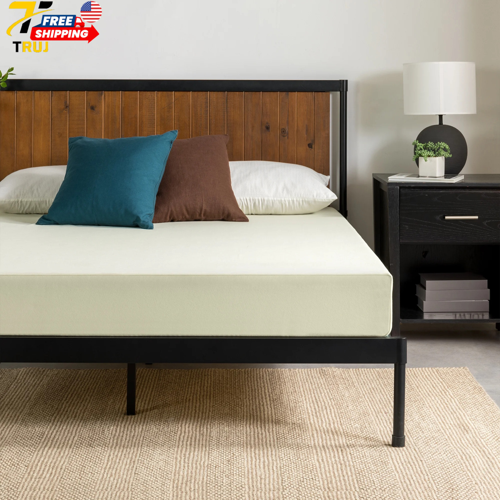 Gel Airflow 6″ Twin Tight Top Memory Foam Mattress