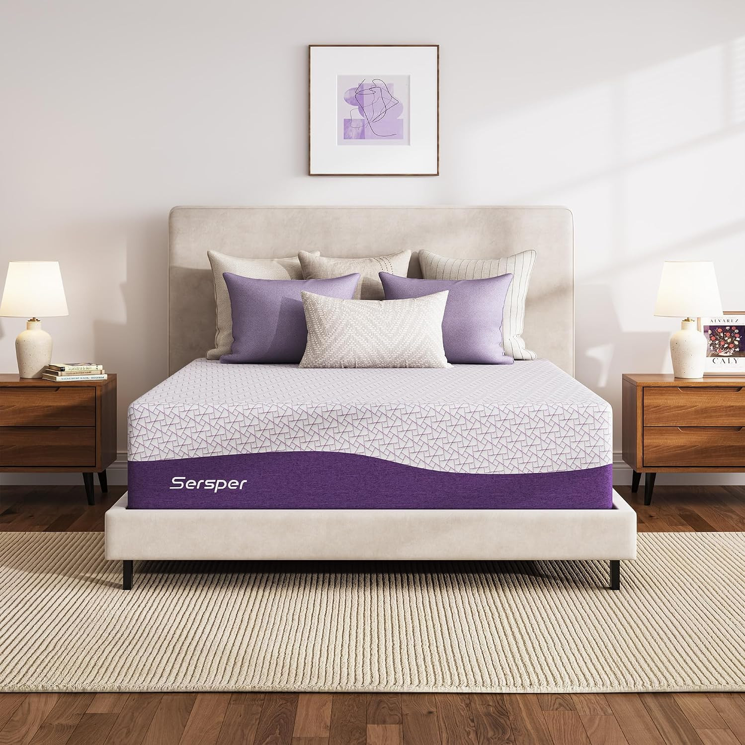14 Inch King Size Mattress Cooling Memory Foam with Orthopedic-Inspired Design