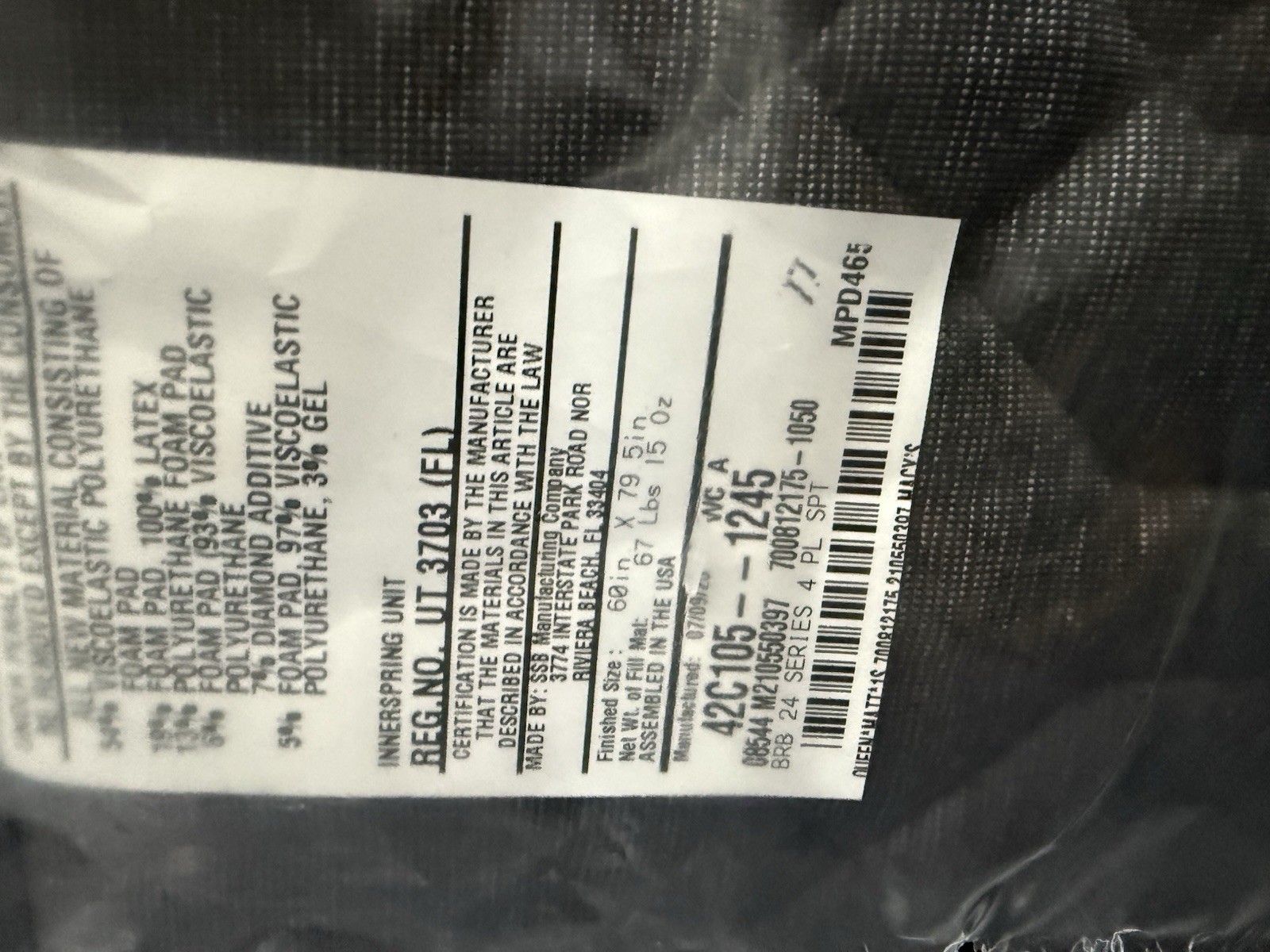 SIMMONS BEAUTYREST BLACK QUEEN SERIES 4 SUMMIT PL PILLOWTOP MATTRESS NEW