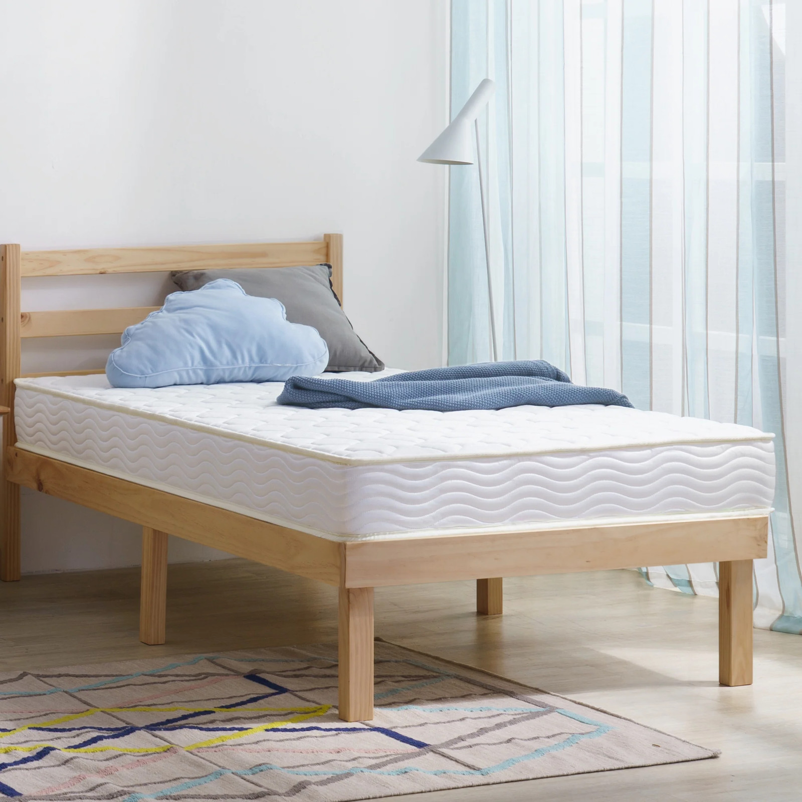 KIDS TWIN MATTRESS 6-Inch Innerspring Tight Top