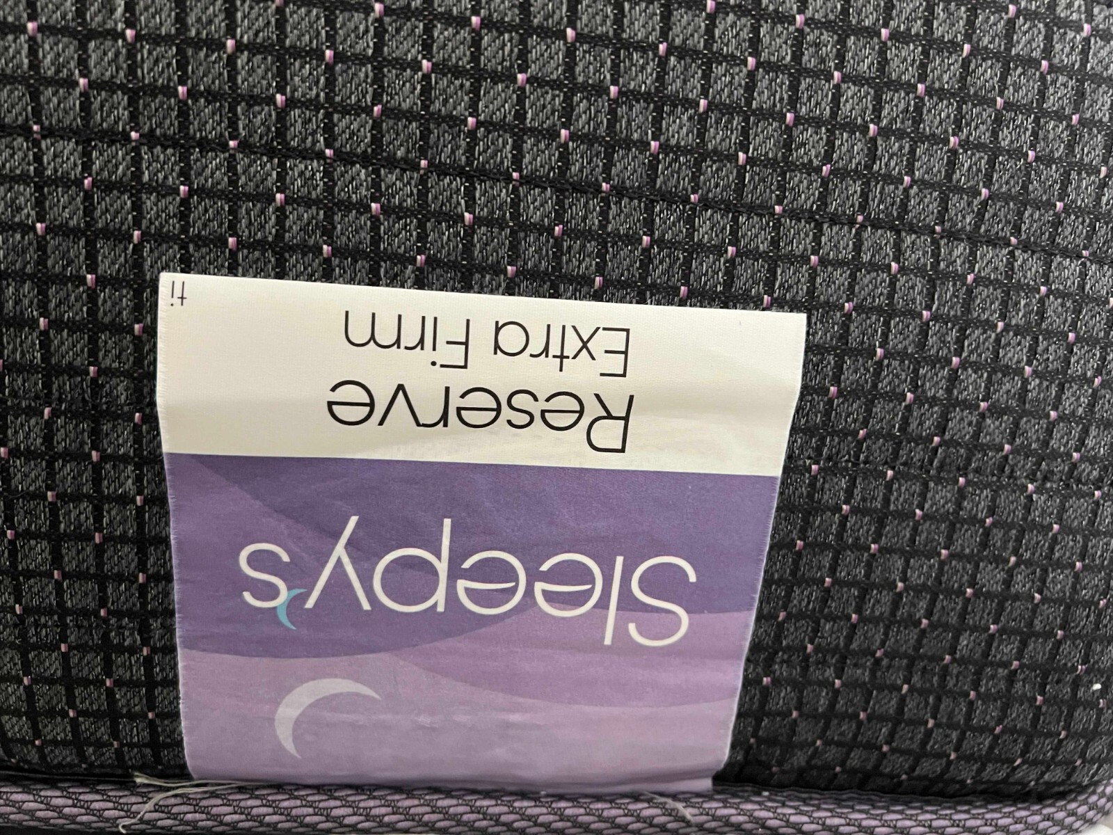 Sleepy’s extra firm King Size mattress.