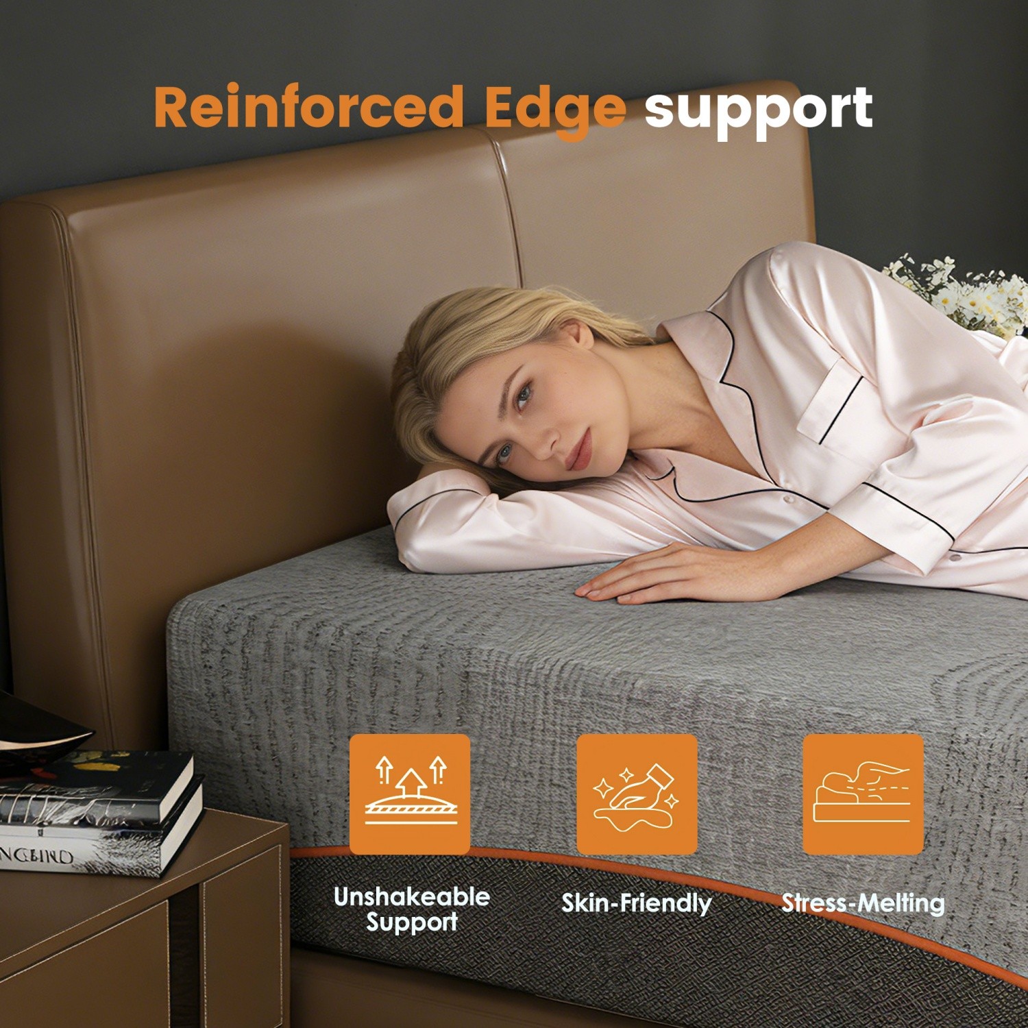 10″ Twin/Full/Queen/King Memory Foam Mattress Medium Soft CertiPUR-US Certified