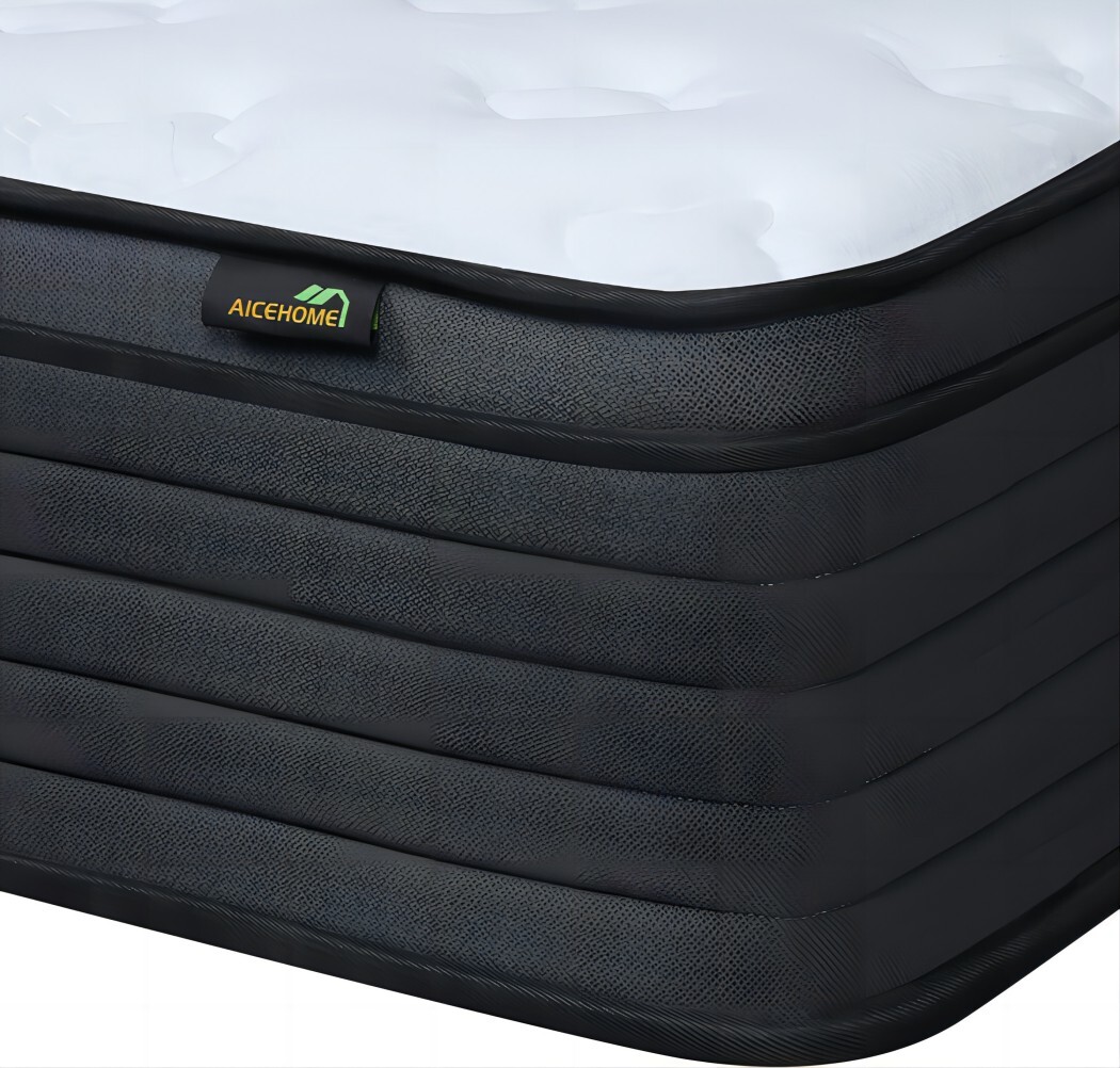 12″14″ Gel Memory Foam Mattress Hybrid Spring Twin Full Queen King Bed in a Box