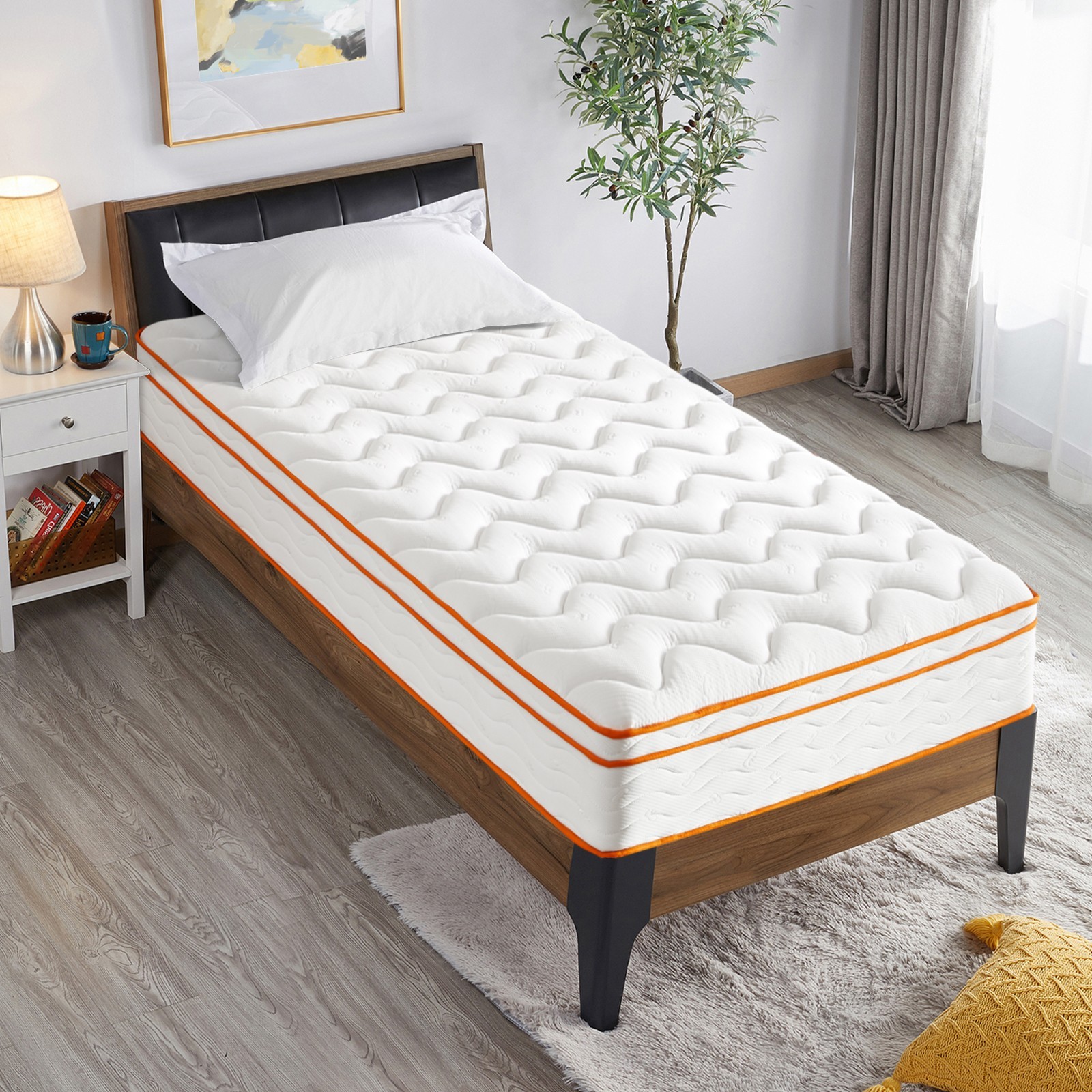 10″ 12″Twin Full Queen King Size Gel Memory Foam Hybrid Spring Mattress In A Box