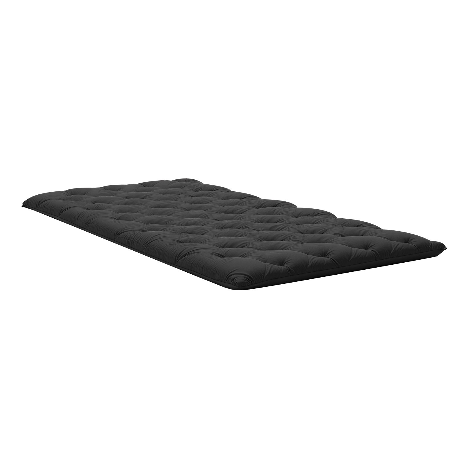 Uimoso Japanese Twin Tatami Mattress Foldable Futon Mat with Storage Bag Black
