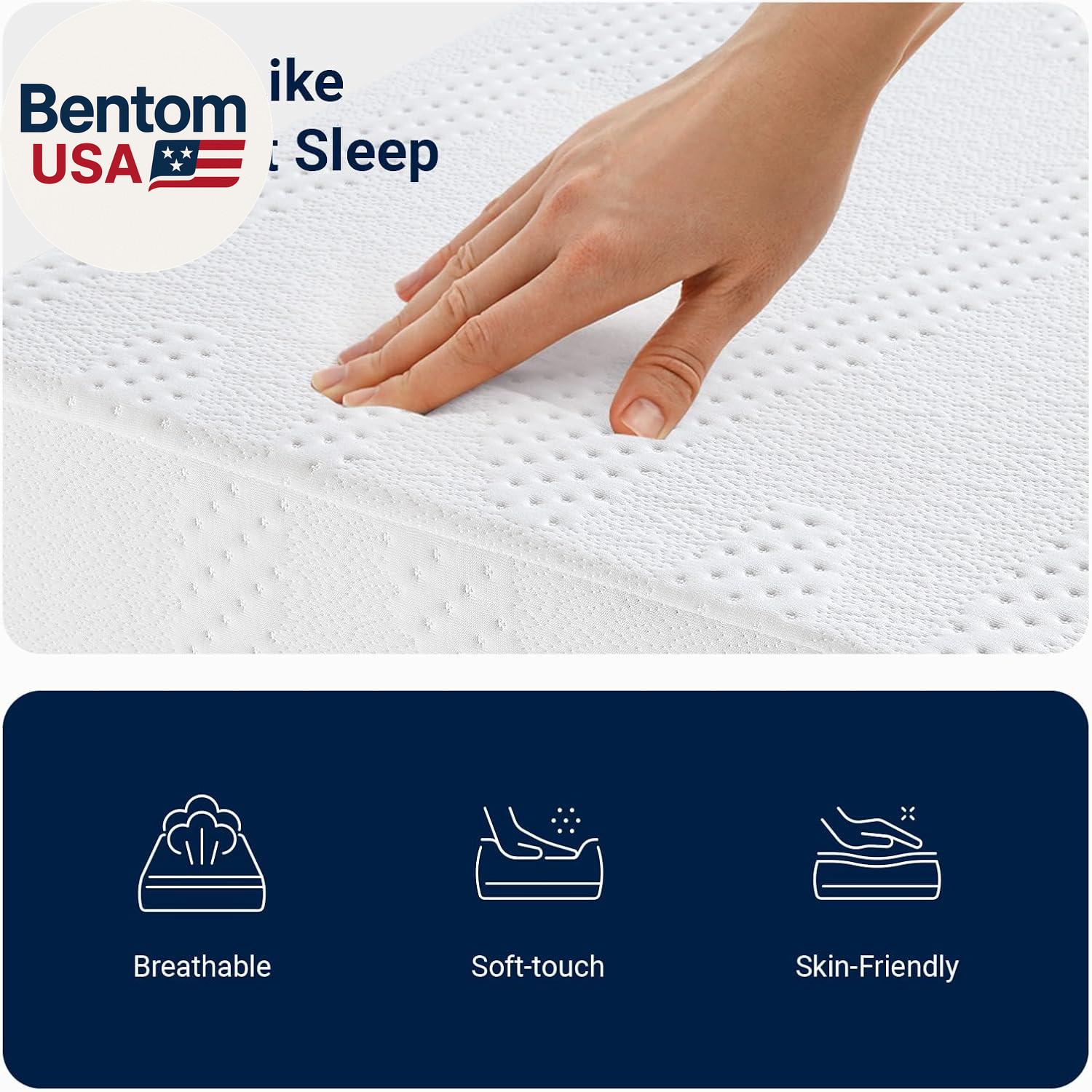 Twin Mattress, 5 Inch Twin Size Mattress for Kids, Gel Memory Foam Mattresses fo