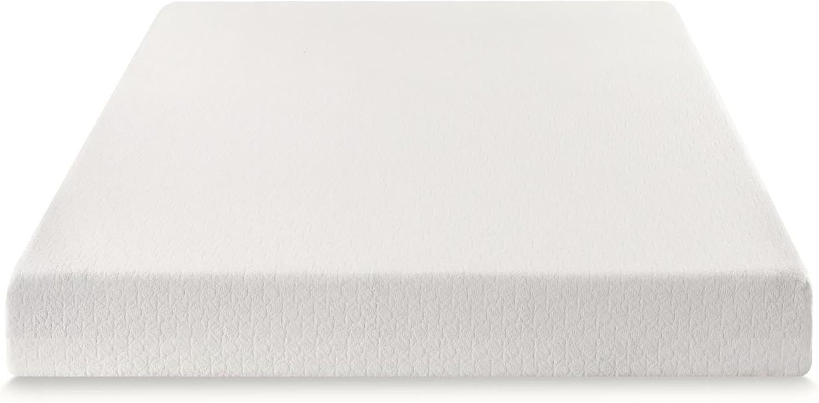 8 Inch Twin Mattress Bed-In-A-Box, Green Tea Memory Foam, White