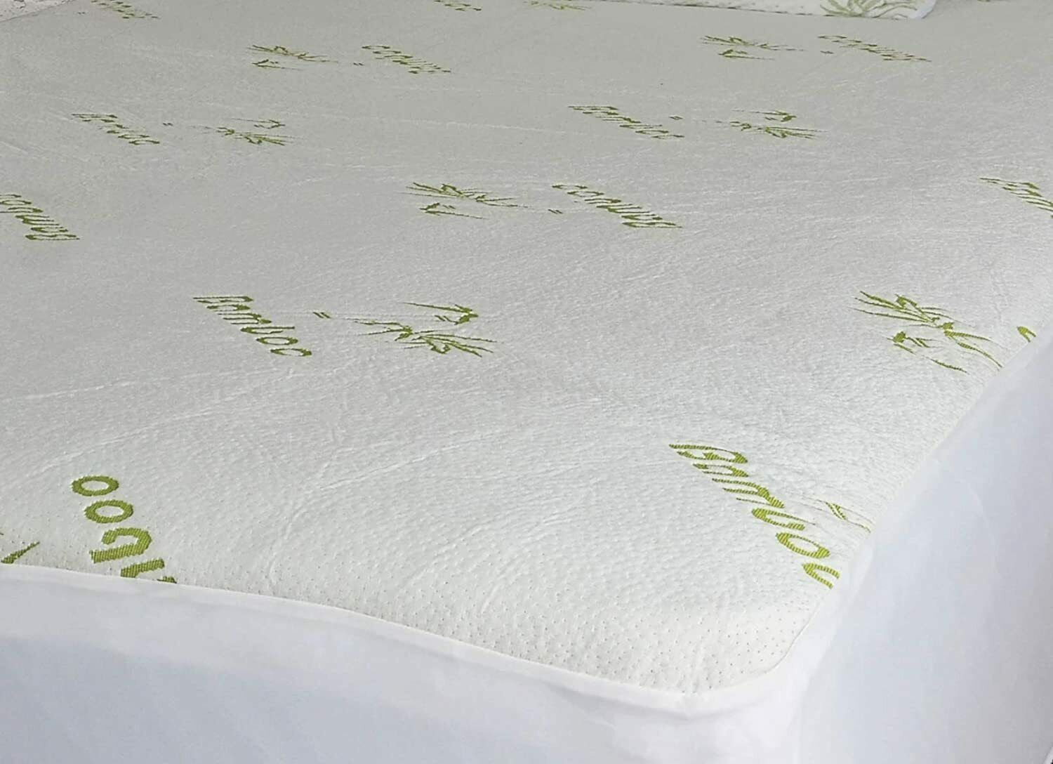 Premium Ultra Soft Bamboo Mattress Protector Water Resistant Breathable