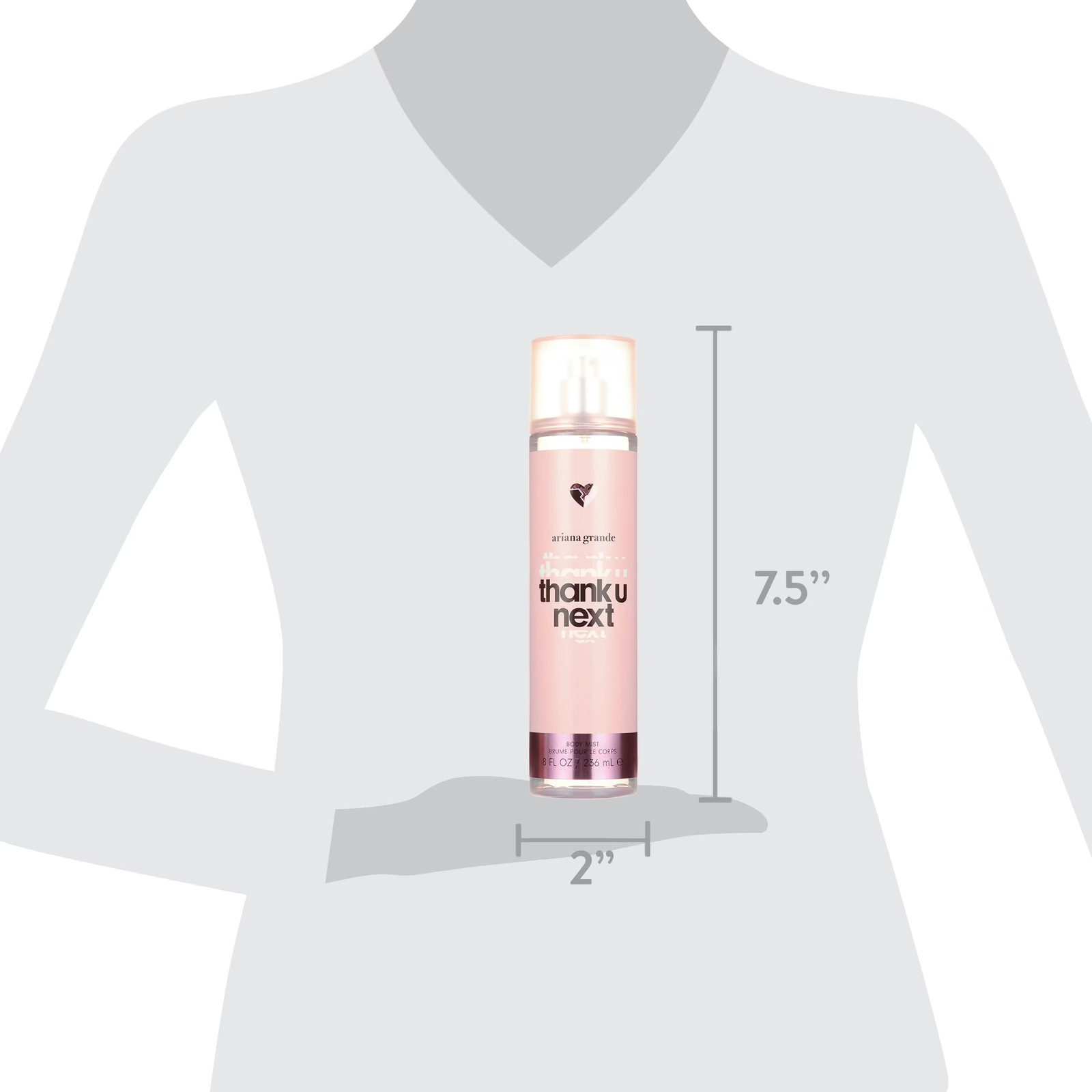 Thank U Next Body Mist for Women, 8 Oz