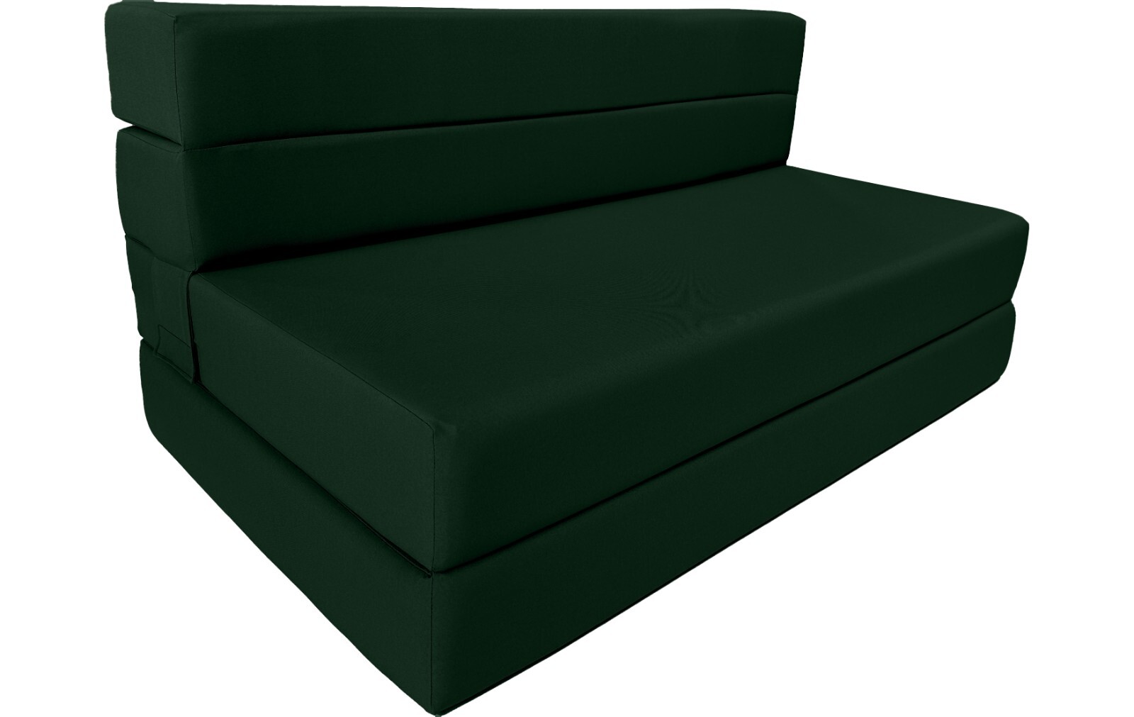 Folding Foam Mattress, Chair Lounger, Studio Guest Sleeper Sofa Bed, 80 x 39 x 6