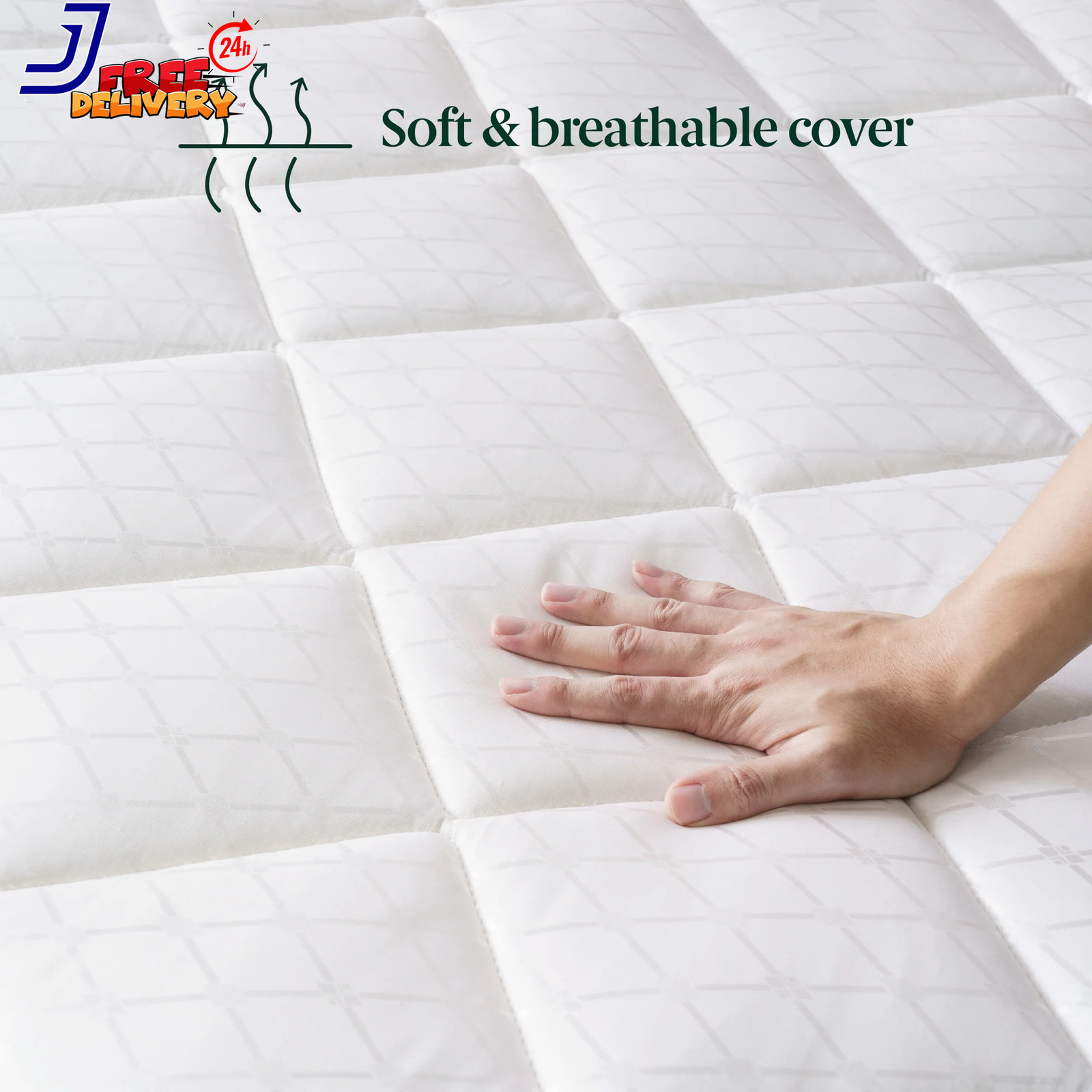 Twin Full 6″ Innerspring Comfort Bed Mattress for Bunk Beds Bedding