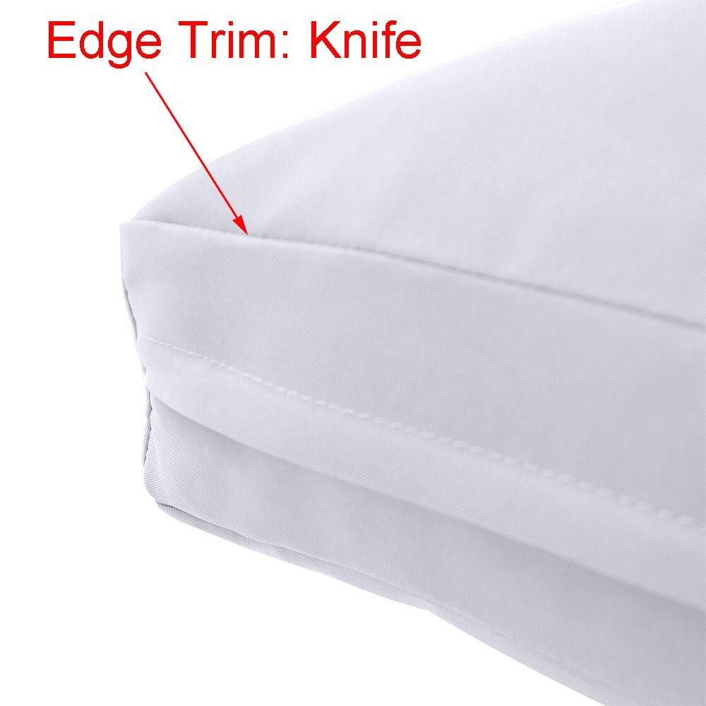 |COVER ONLY|Outdoor Knife Edge 6″ Queen Size Daybed Fitted Sheet Slipcover AD105