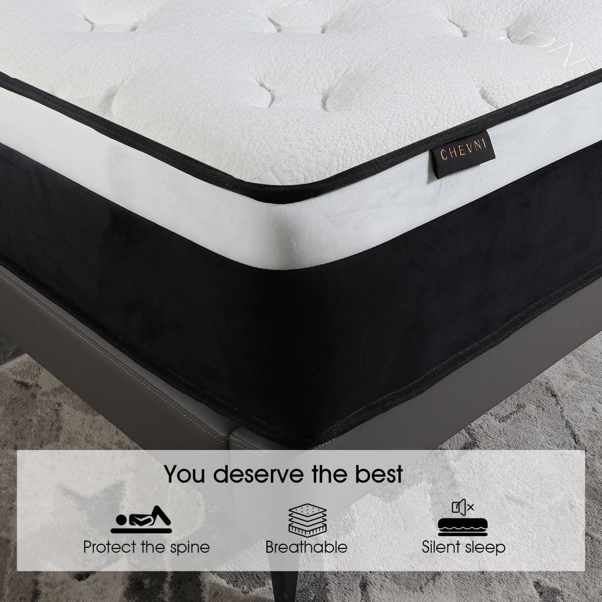 14/12/10 Inch Gel Memory Foam Hybrid Mattress Medium Twin Full Queen King Size