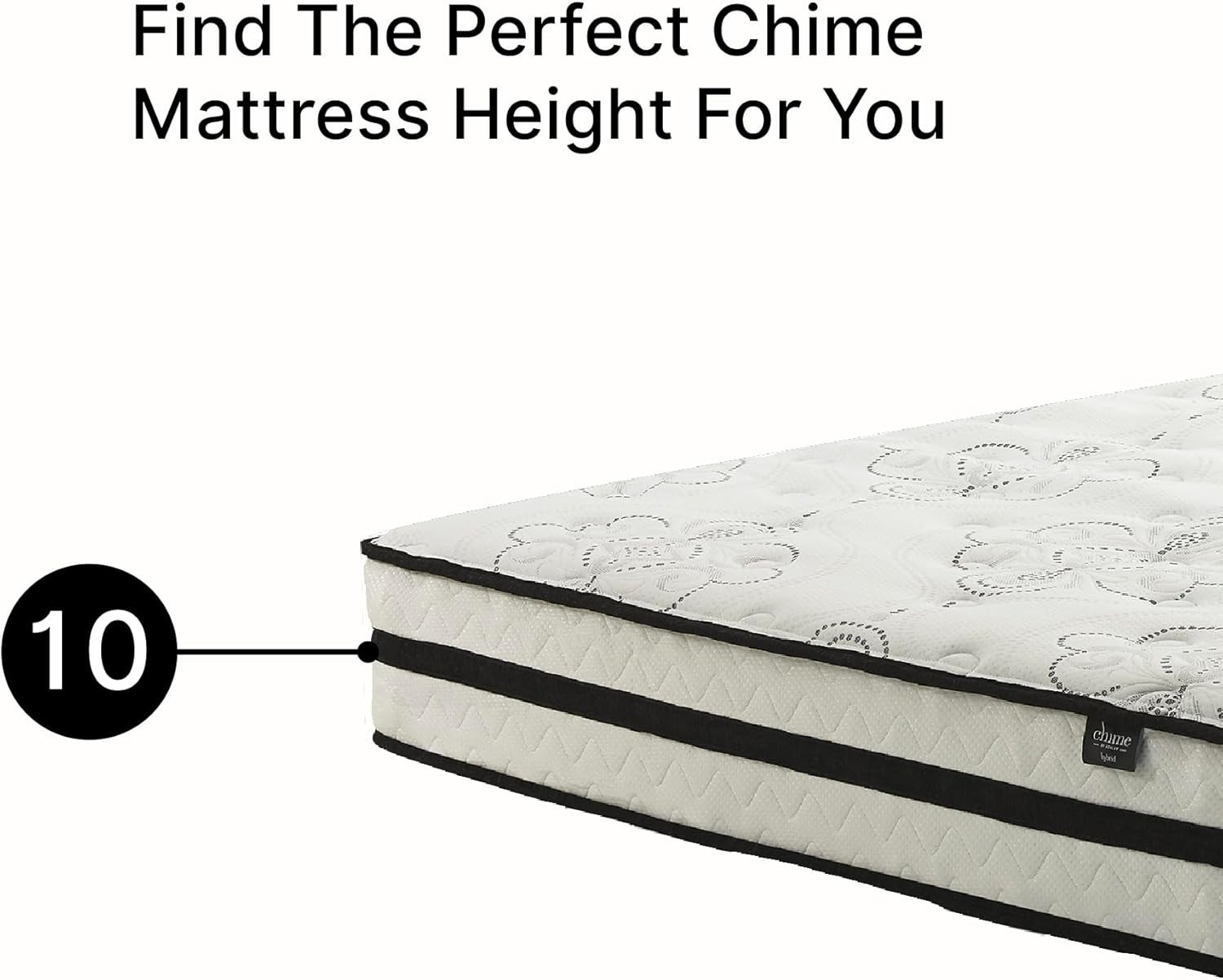 Twin Size Bed Mattress with Hybrid Design and Cooling Foam for Ultimate Comfort