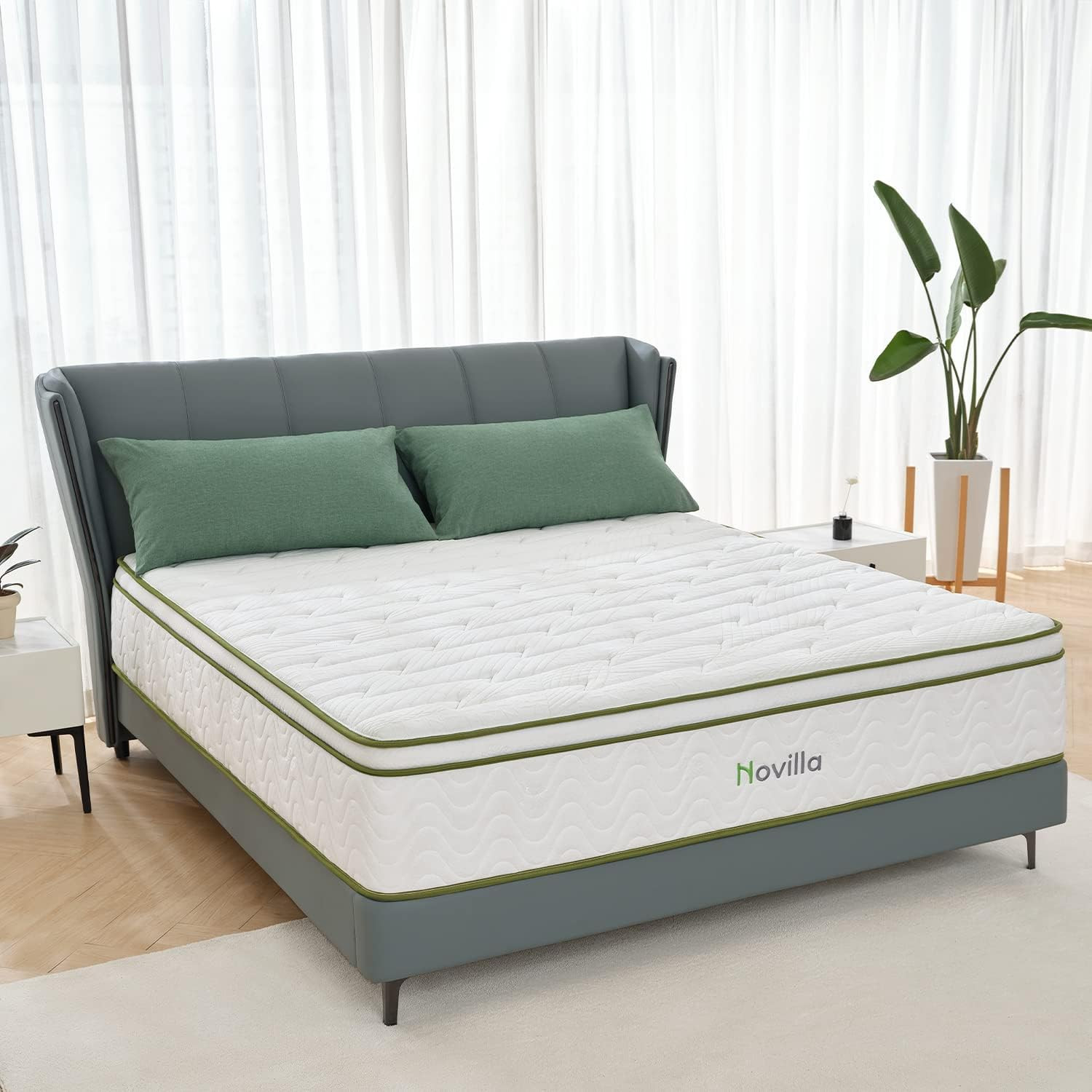 12 Inch Hybrid Gel Memory Foam & Pocketed Coil Mattress – King Size