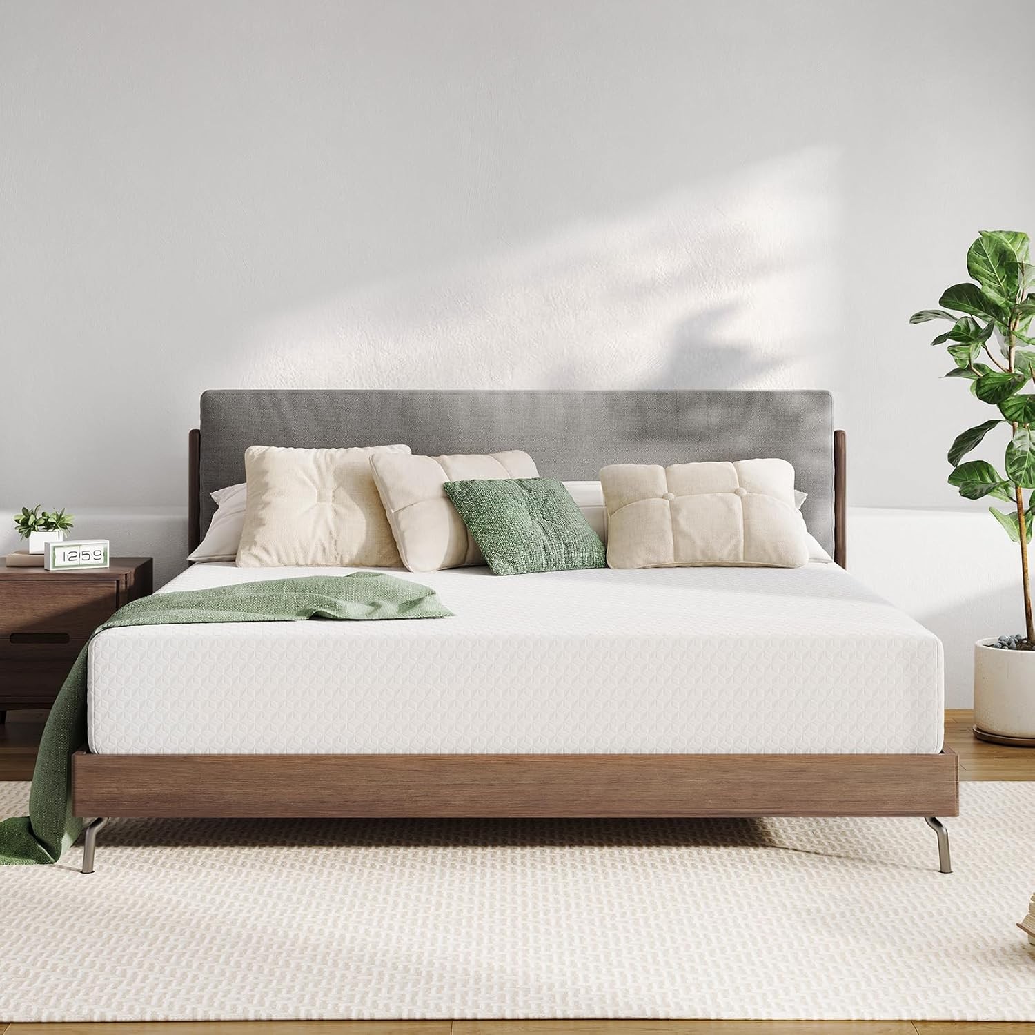 12 Inch King Memory Foam Mattress Novilla Medium Firm Cool Sleep