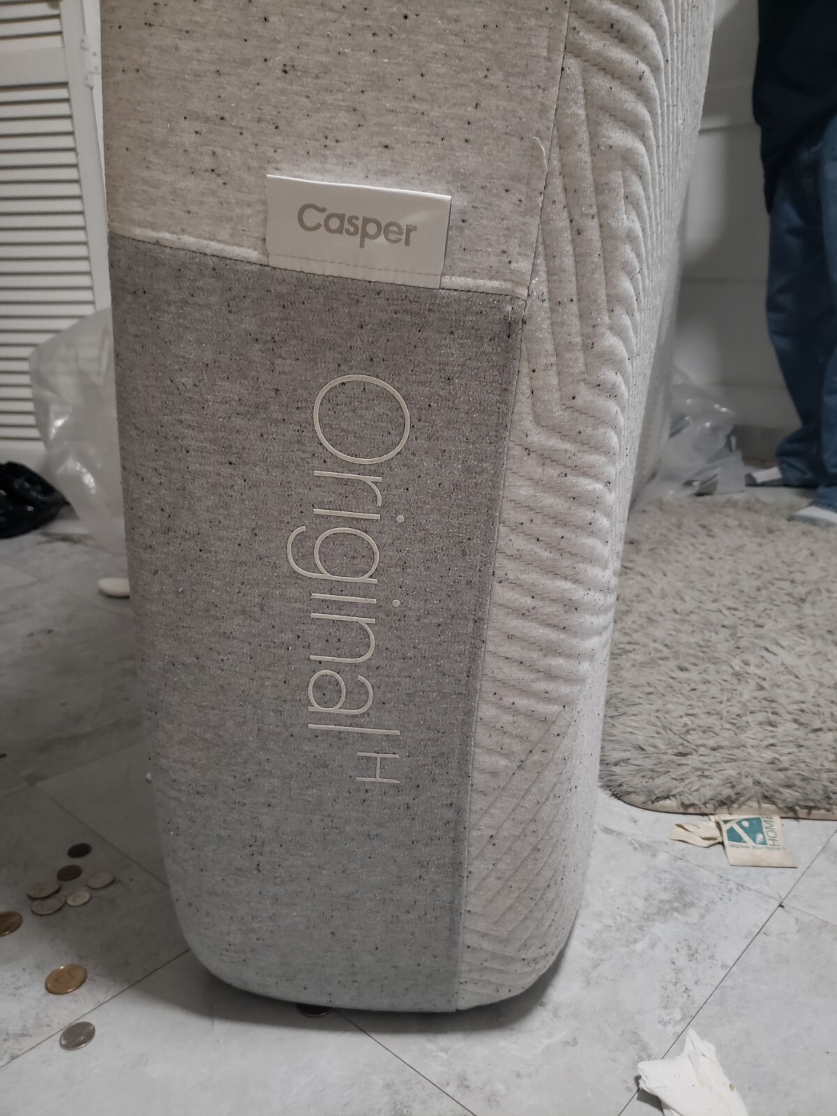 Casper Original Hybrid Queen Size Mattress – Gray