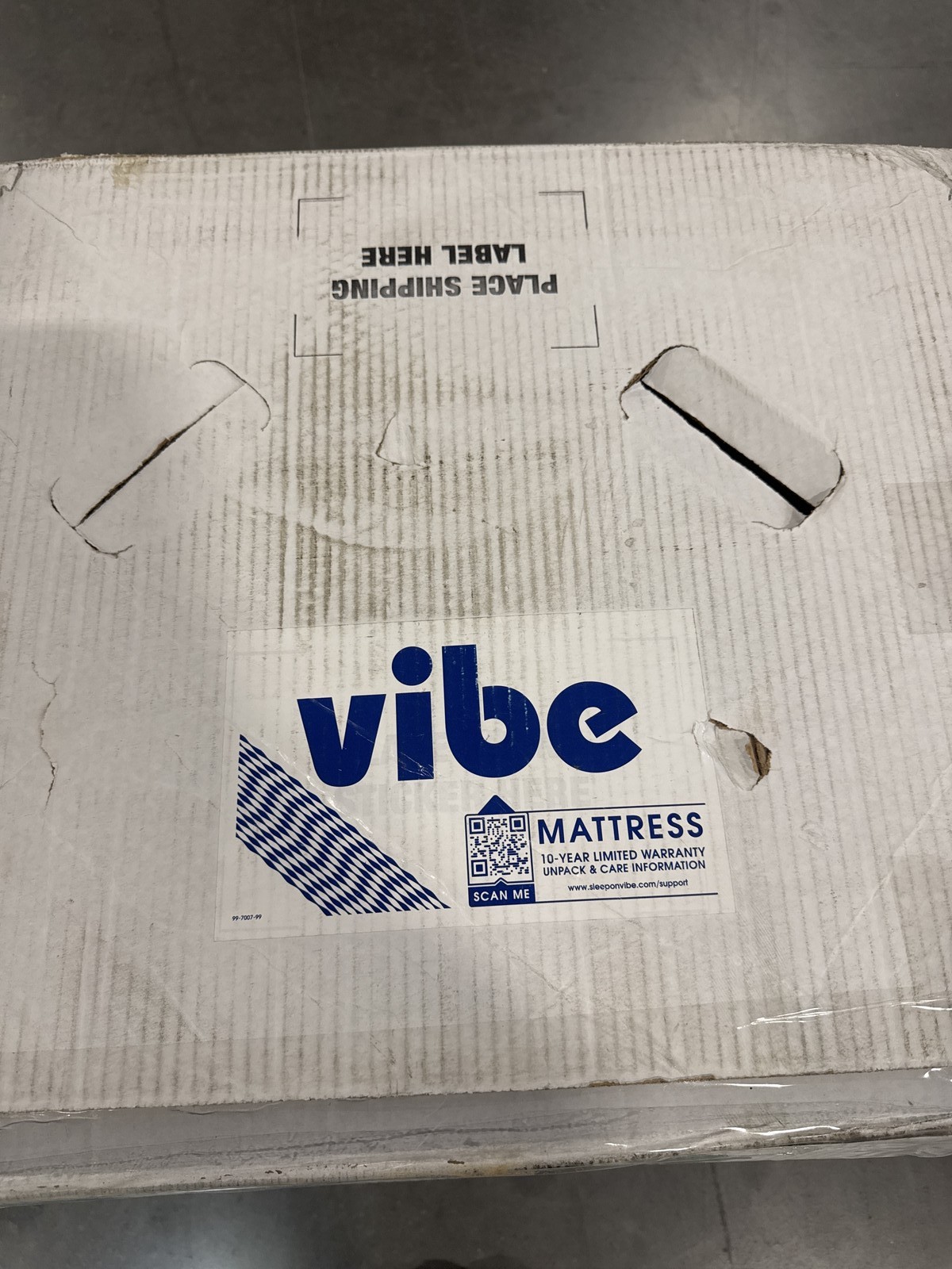 VIBE HEATHER GREY GEL MEMORY FOAM MATTRESS IN BOX 10-INCH FULL – HEATHER GRAY