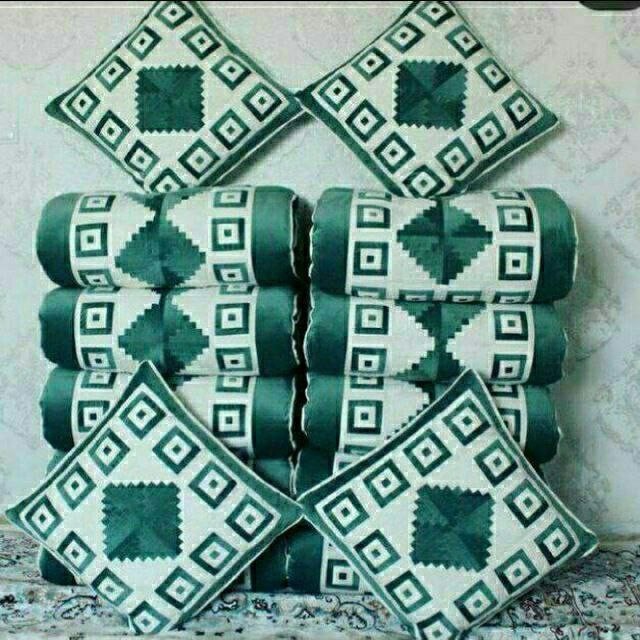 Soft Cotton Mattress Uzbek National Floor Mattress (Kurpacha) with Pillows Home