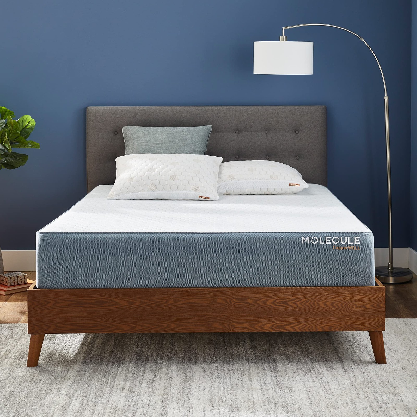 CopperWELL 12″ Cooling Memory Foam Medium Plush Mattress, Twin XL