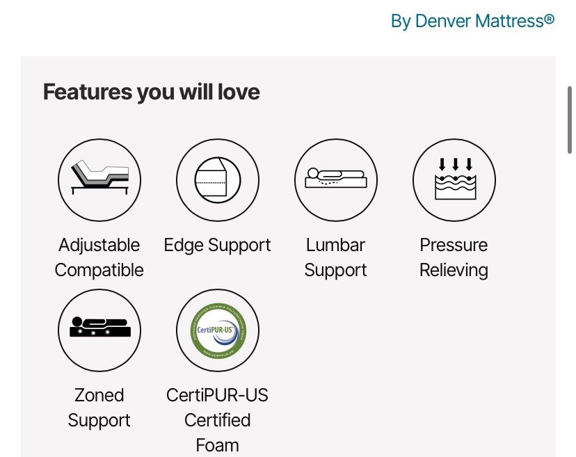 Denver Mattress Co. Doctor’s Plush Mattress CertiPUR-US Adjustable Edge Support