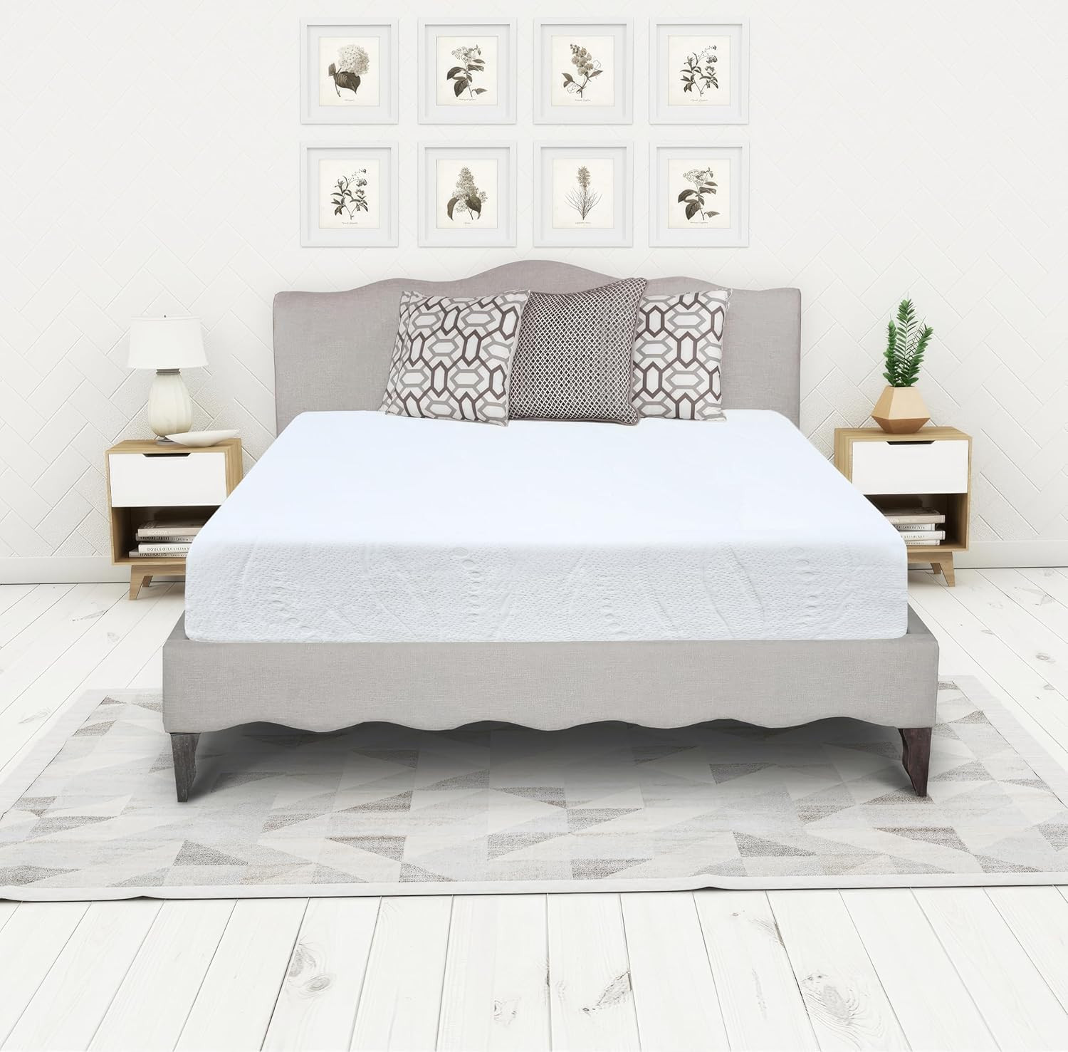 Twin 8-Inch Gel Memory Foam Mattress – Medium Firm, Cool & Breathable Sleep